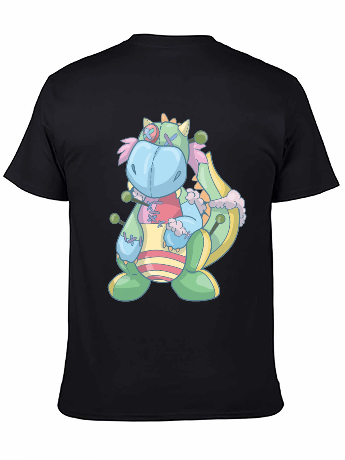 Whimsical Stuffed Dragon Graphic Tee