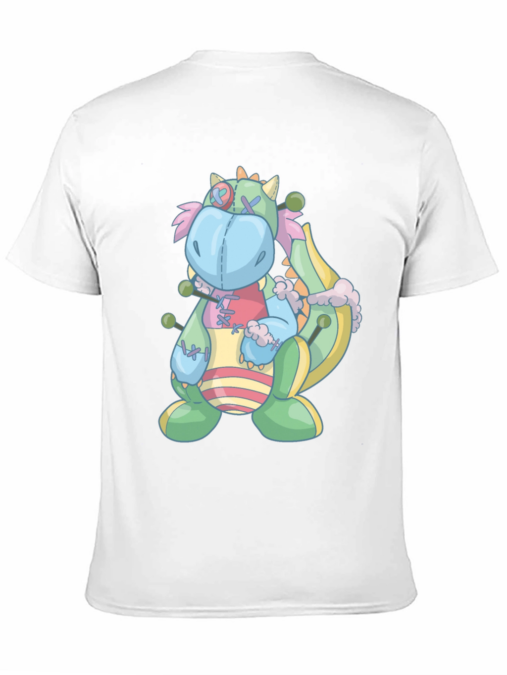 Whimsical Stuffed Dragon Graphic Tee