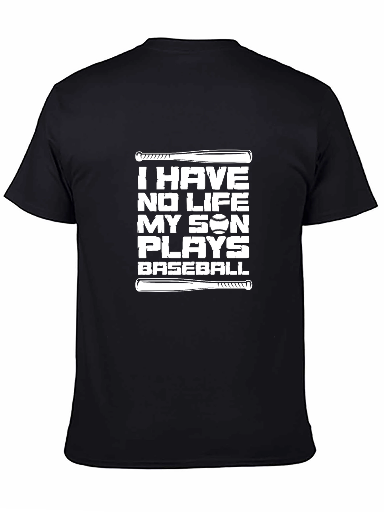 Baseball Dad T-Shirt - Son Plays Baseball Graphic Tee