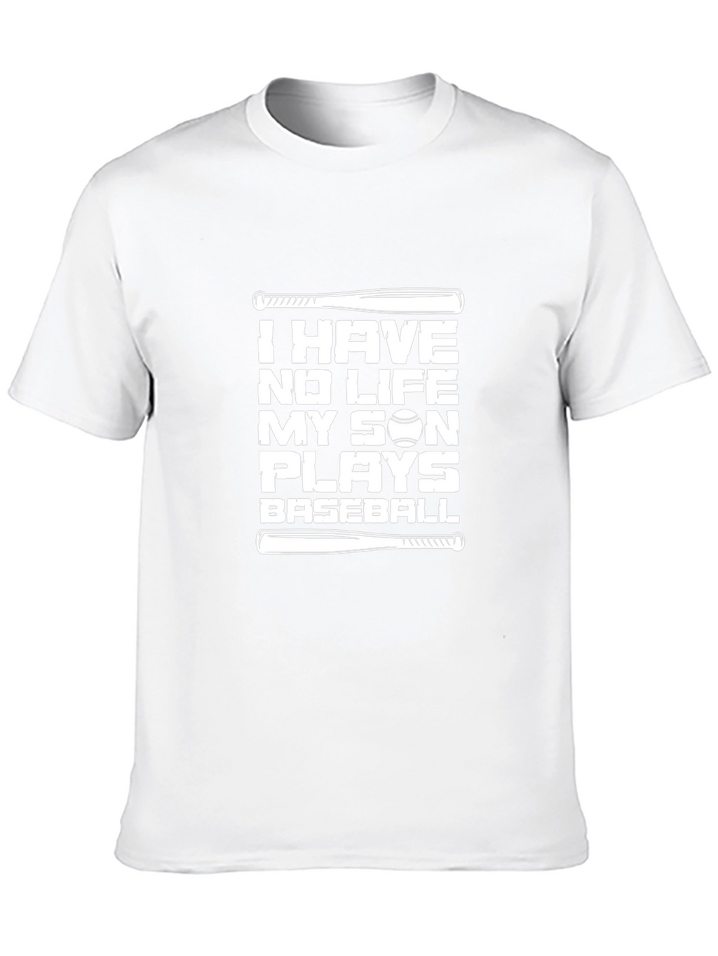 Baseball Dad T-Shirt - Son Plays Baseball Graphic Tee