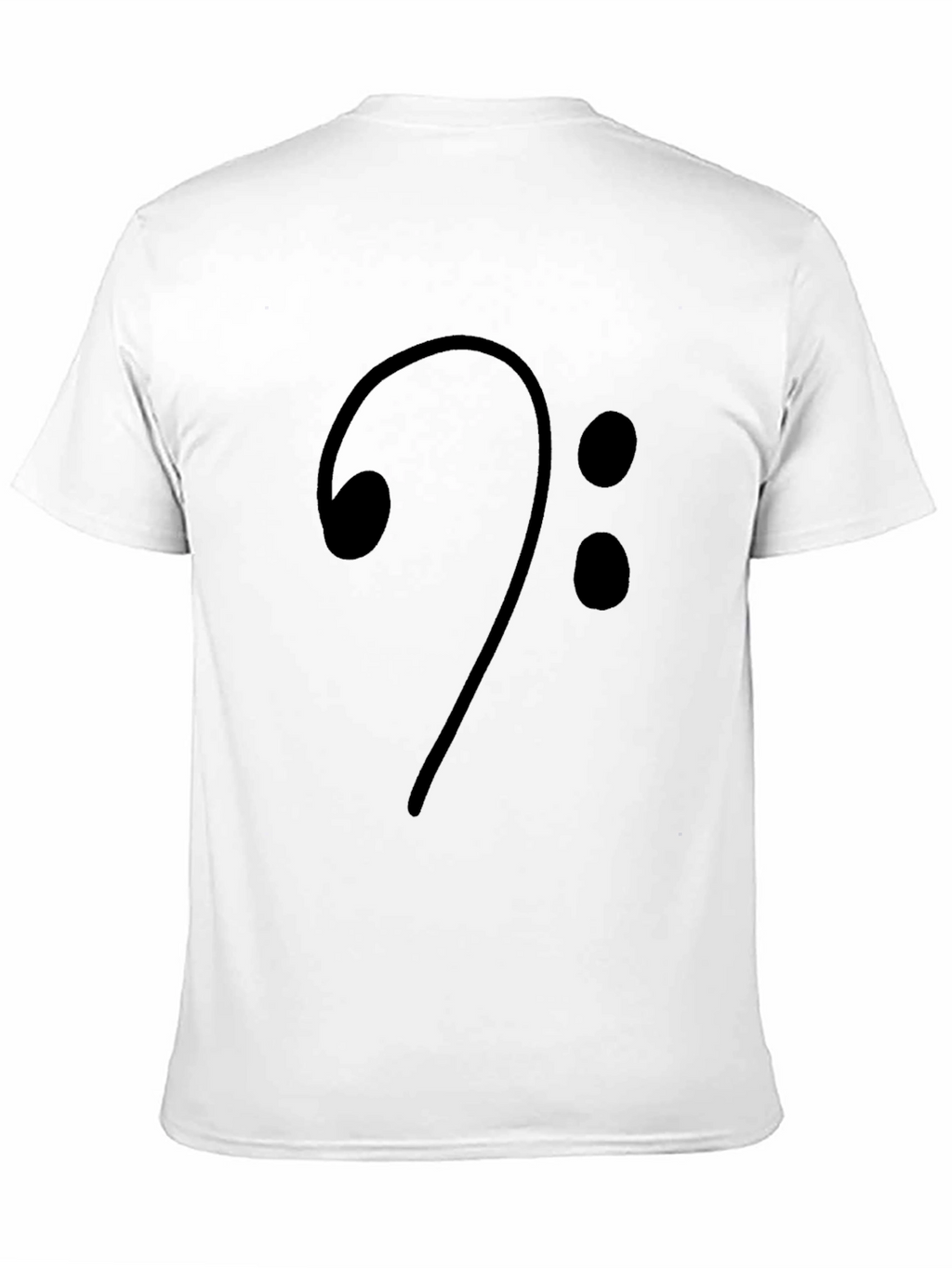 Bass Clef Music T-Shirt - Stylish Musical Apparel