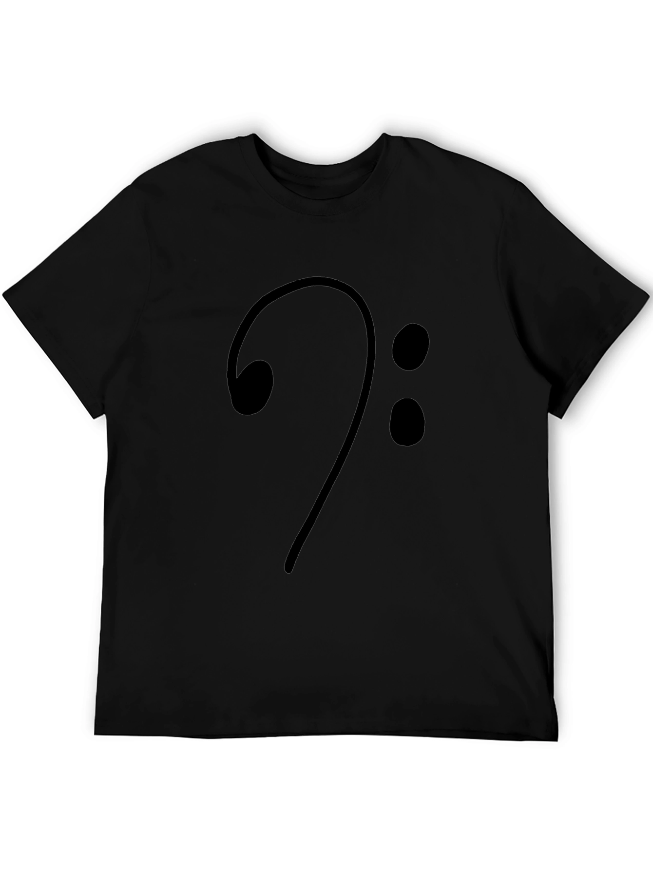 Bass Clef Music T-Shirt - Stylish Musical Apparel