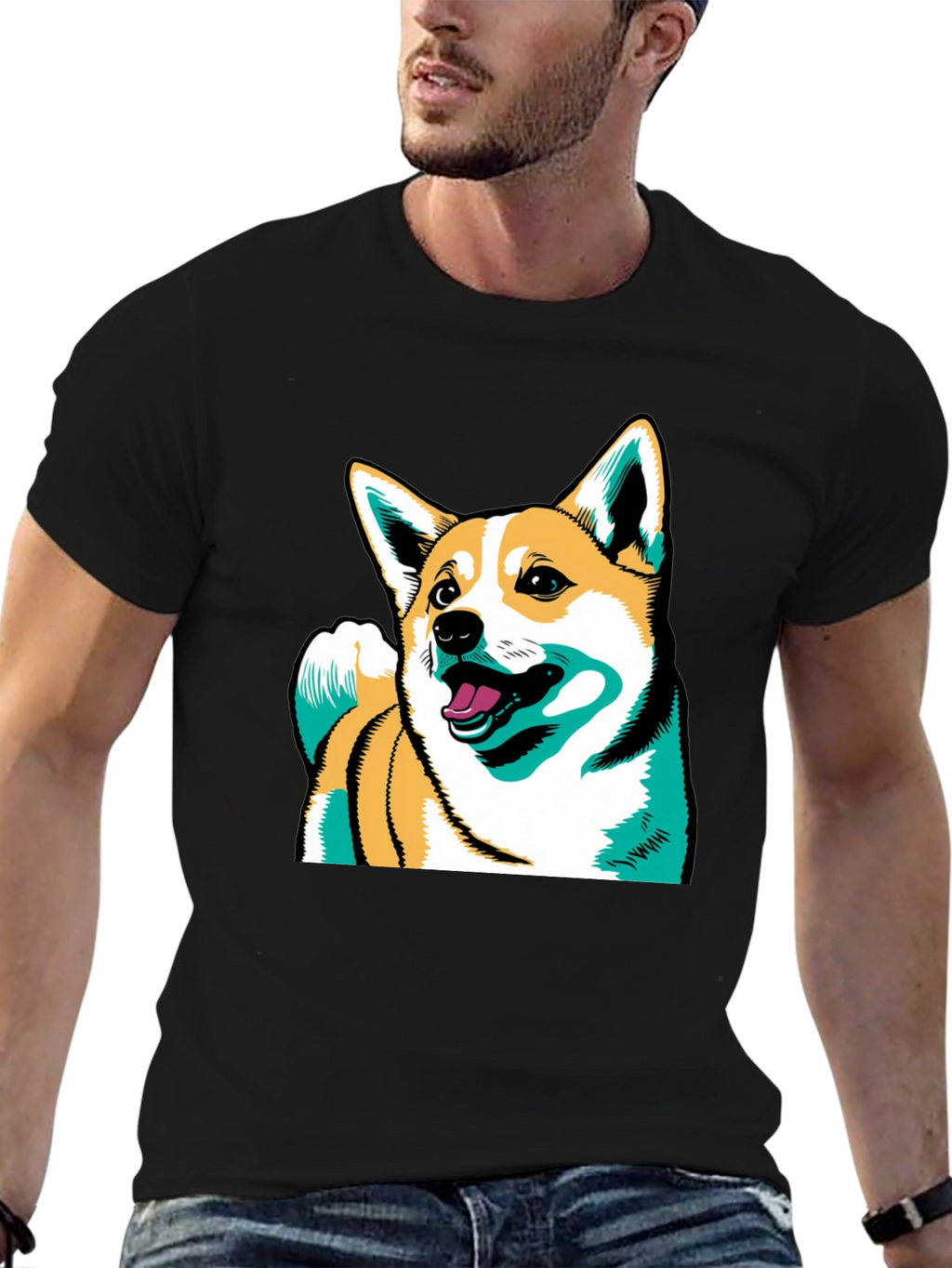 Shiba Inu Graphic Tee - Cute Dog Lovers T-Shirt