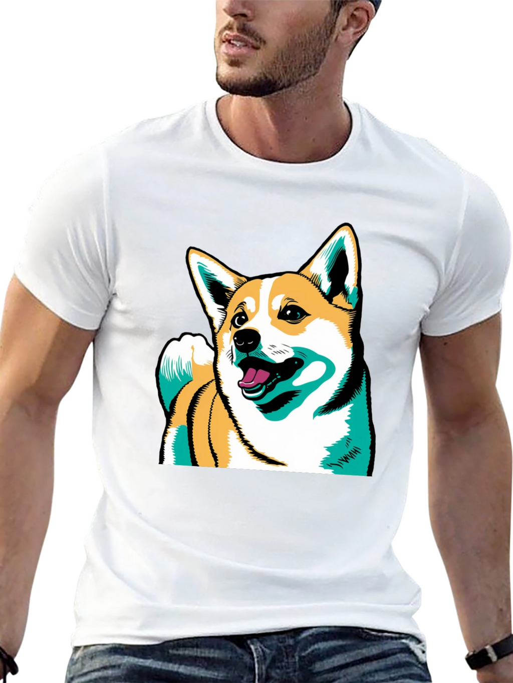 Shiba Inu Graphic Tee - Cute Dog Lovers T-Shirt