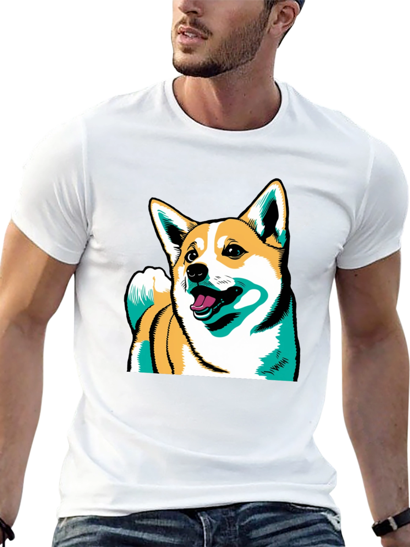 Shiba Inu Graphic Tee - Cute Dog Lovers T-Shirt