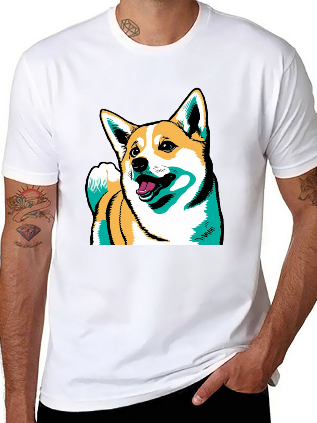 Shiba Inu Graphic Tee - Cute Dog Lovers T-Shirt