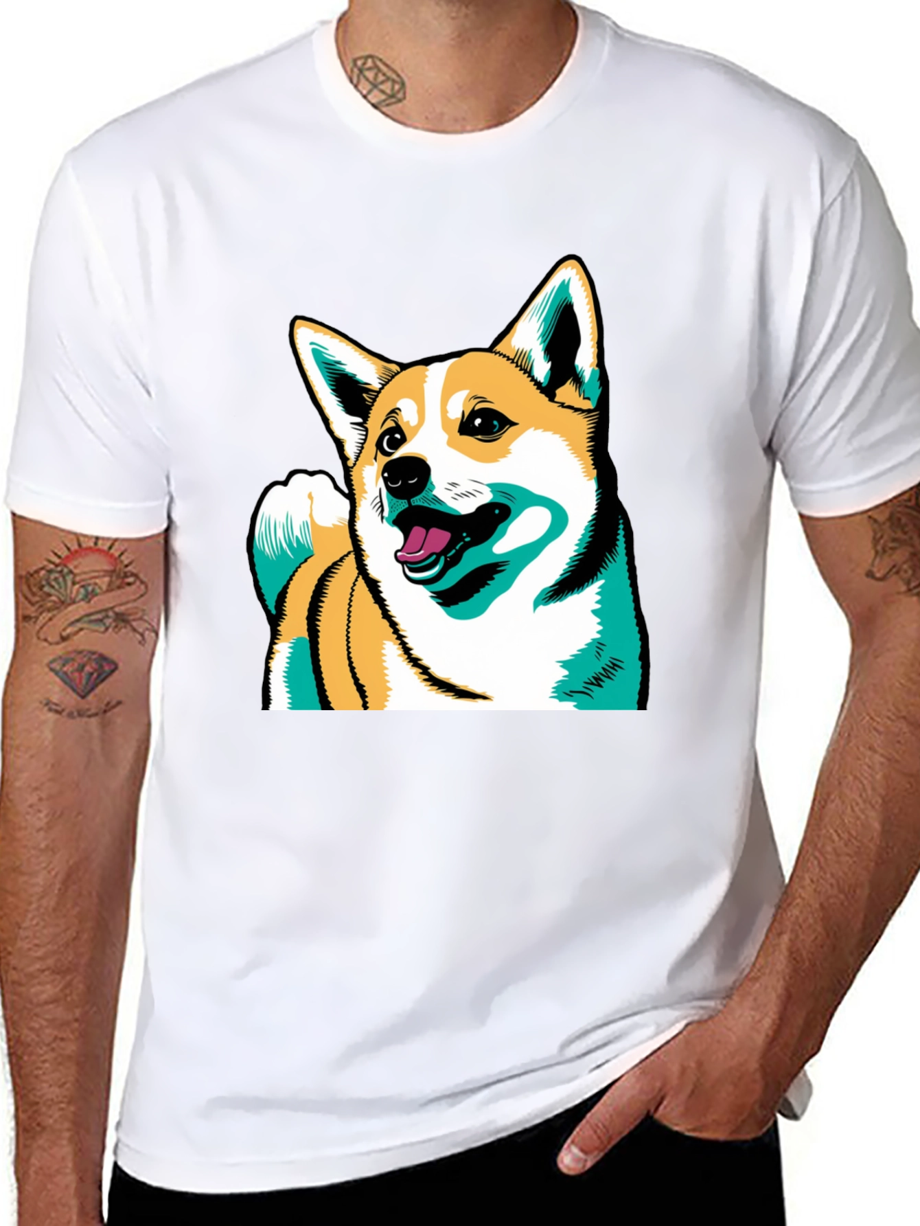 Shiba Inu Graphic Tee - Cute Dog Lovers T-Shirt
