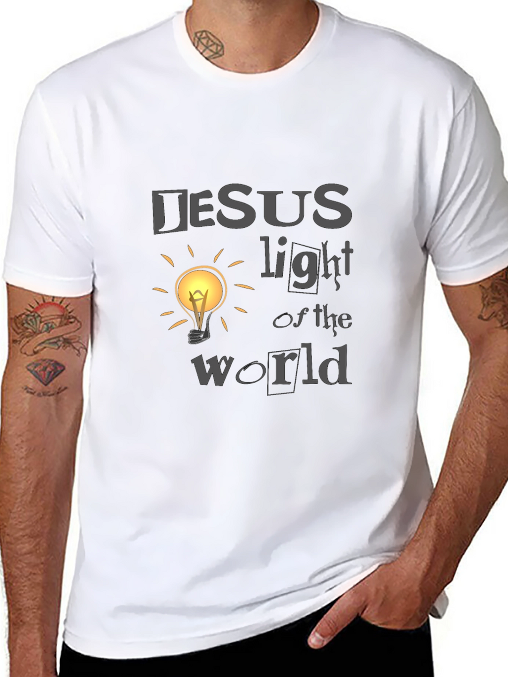 Jesus Light of the World Graphic T-Shirt