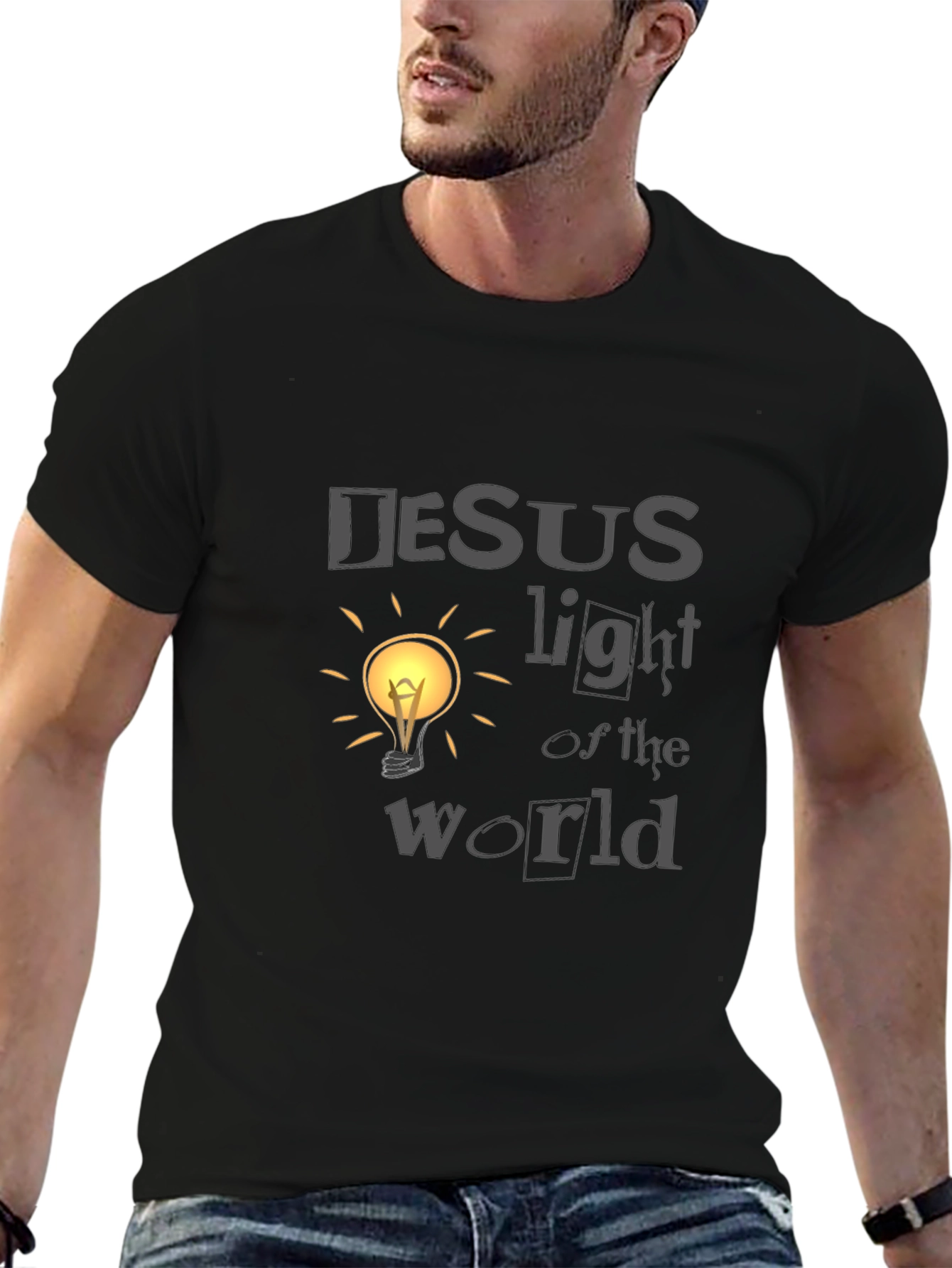 Jesus Light of the World Graphic T-Shirt