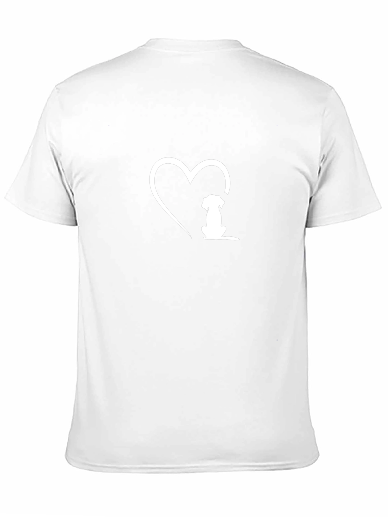 Dog Lover T-Shirt - Heart & Puppy Design