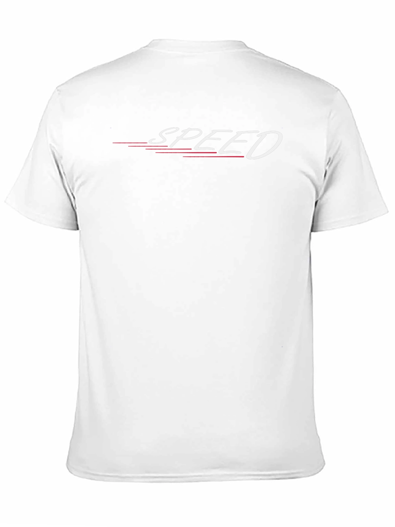 Mens Black SPEED Graphic Tee - Stylish Casual Wear
