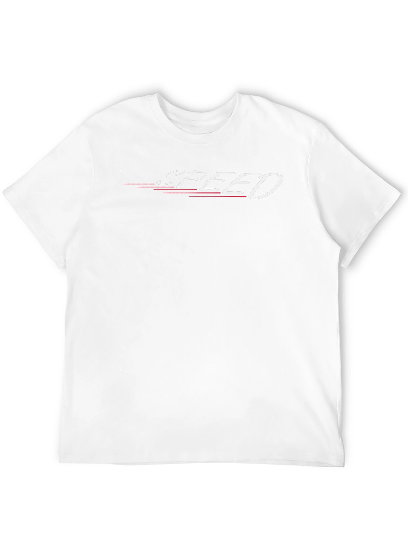 Mens Black SPEED Graphic Tee - Stylish Casual Wear