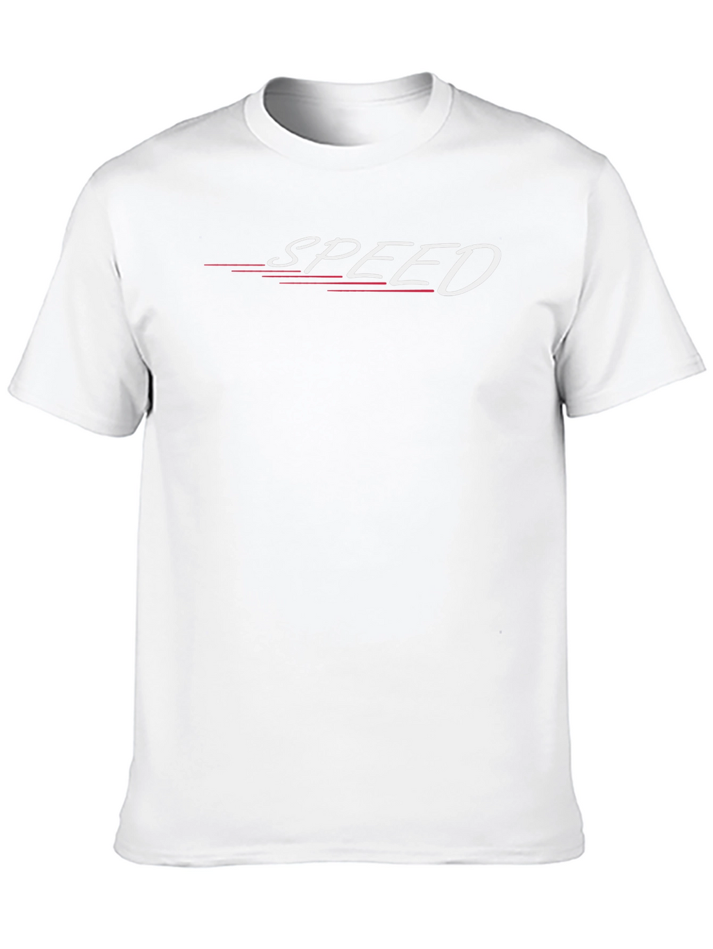 Mens Black SPEED Graphic Tee - Stylish Casual Wear
