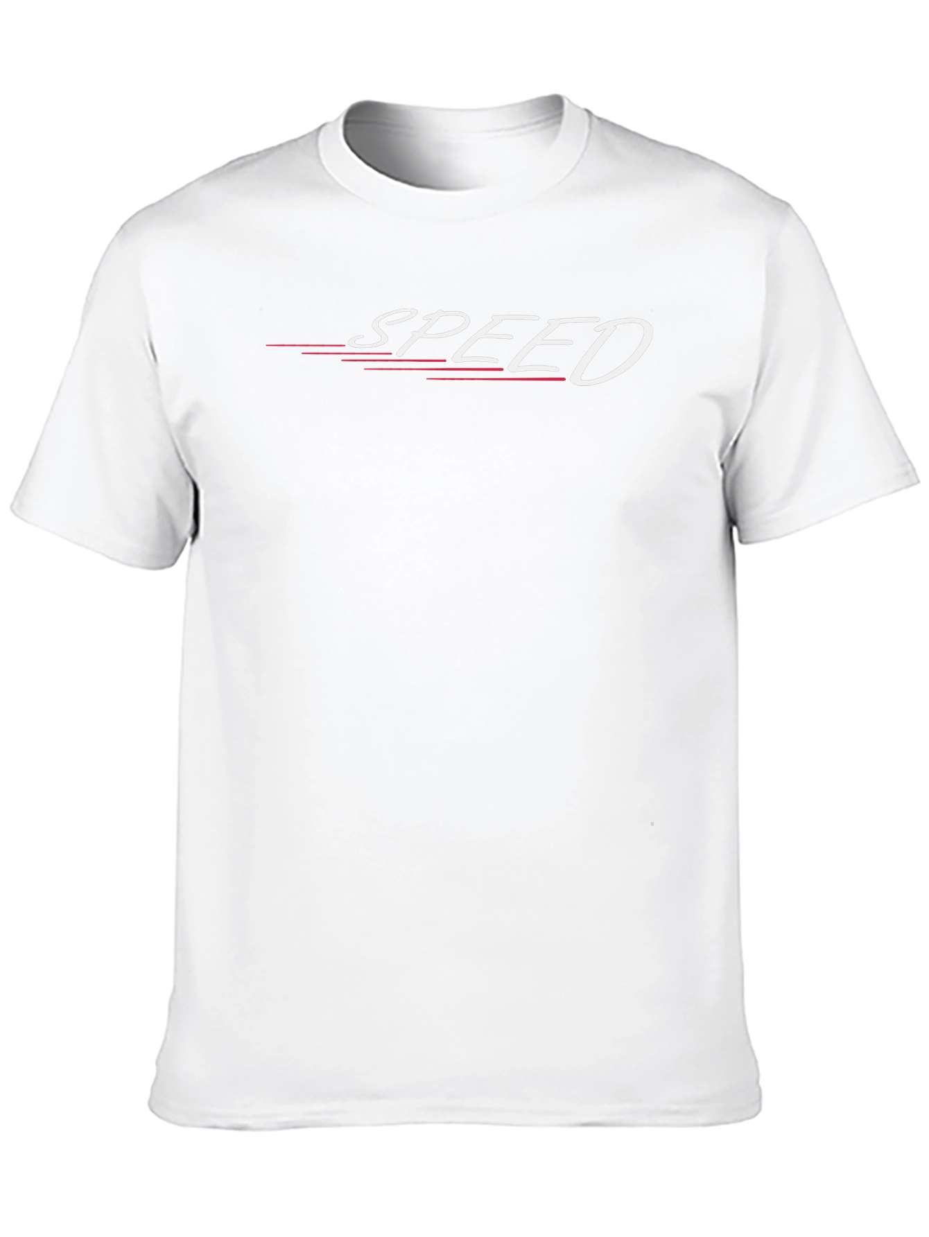 Mens Black SPEED Graphic Tee - Stylish Casual Wear