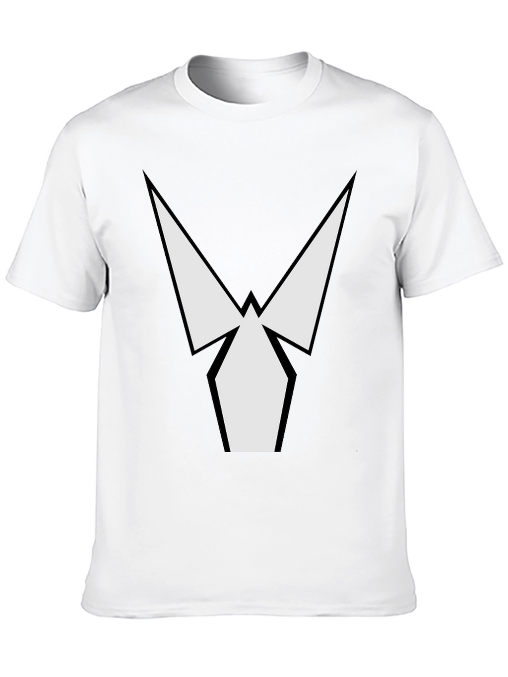 Geometric Graphic Black T-Shirt