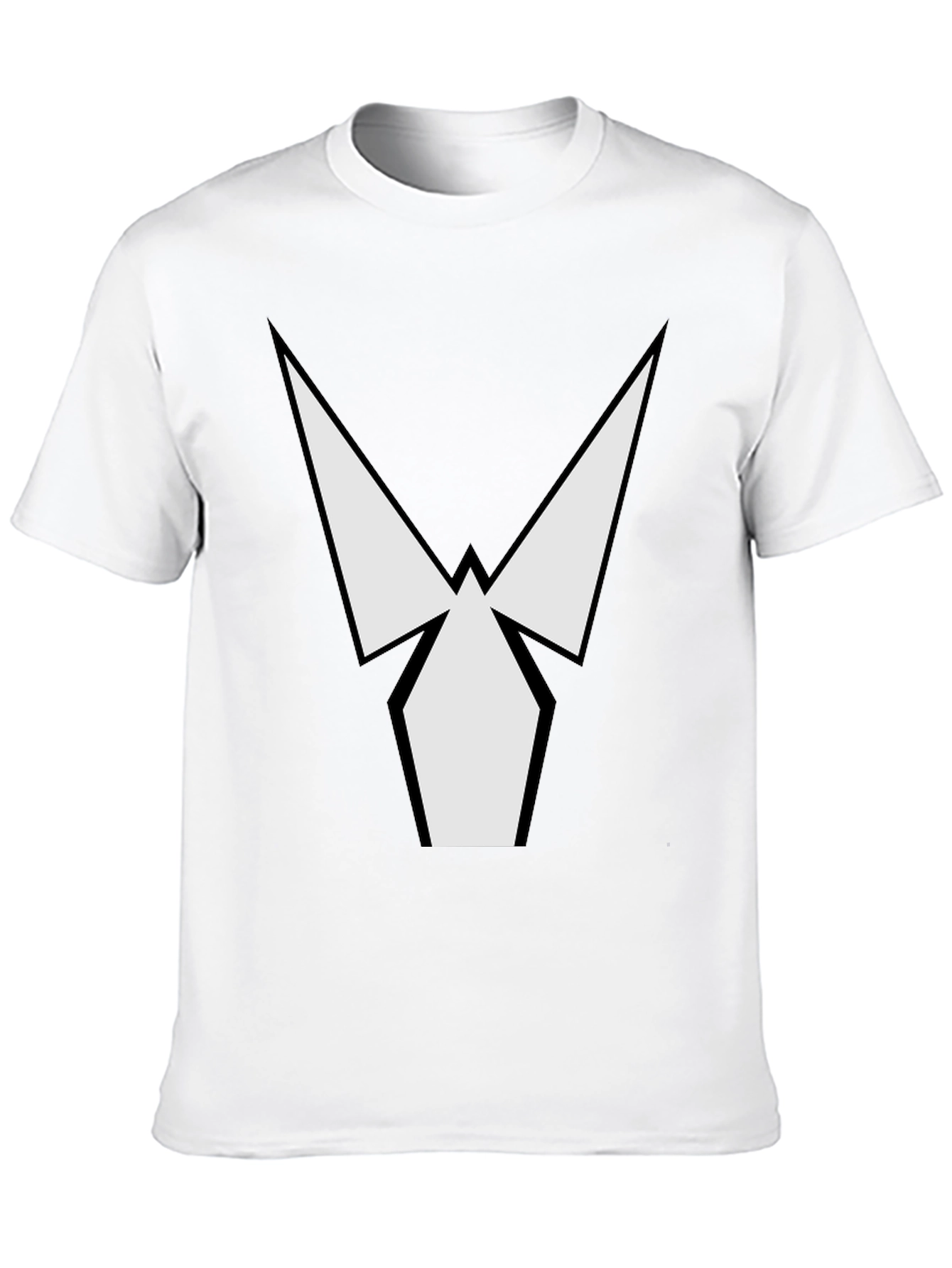 Geometric Graphic Black T-Shirt
