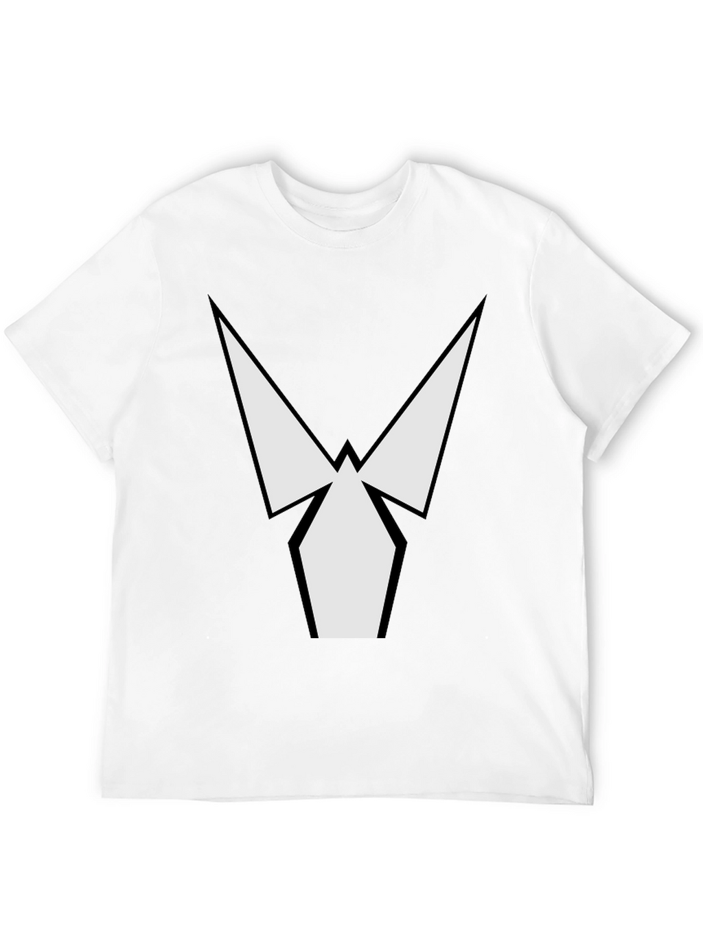 Geometric Graphic Black T-Shirt