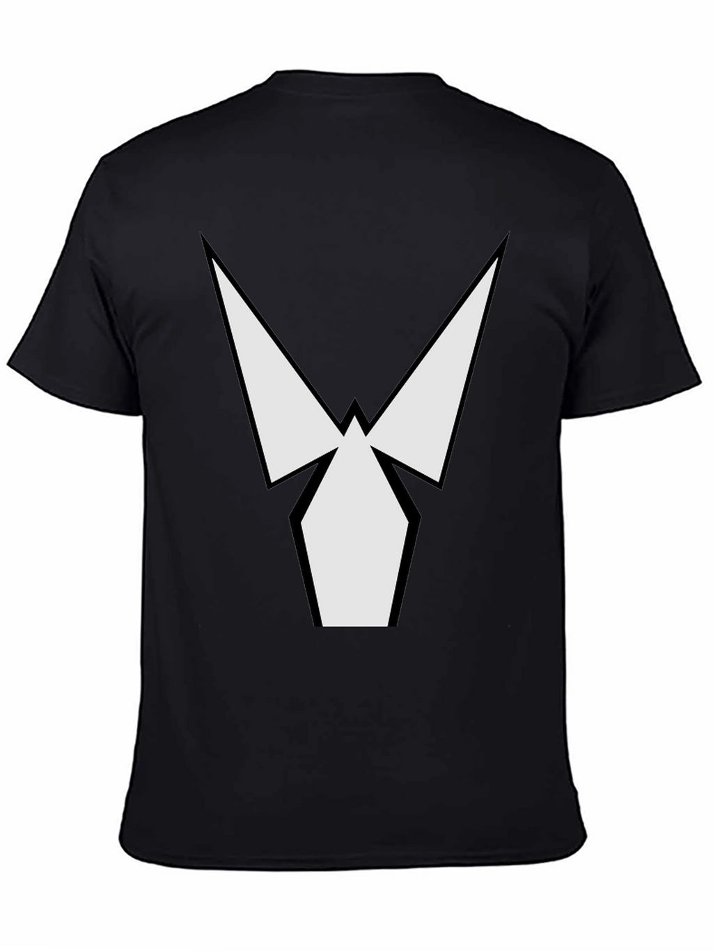 Geometric Graphic Black T-Shirt