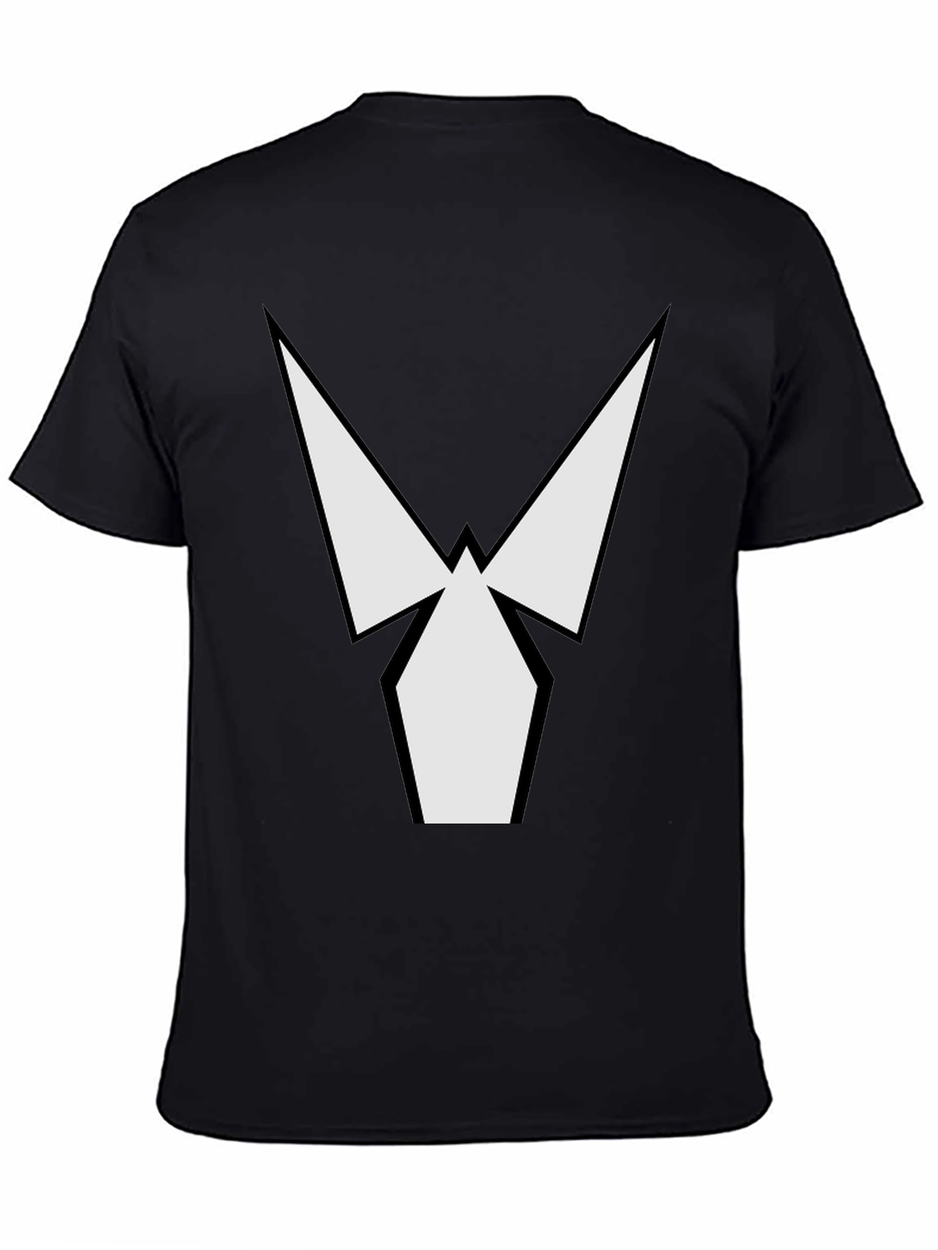 Geometric Graphic Black T-Shirt