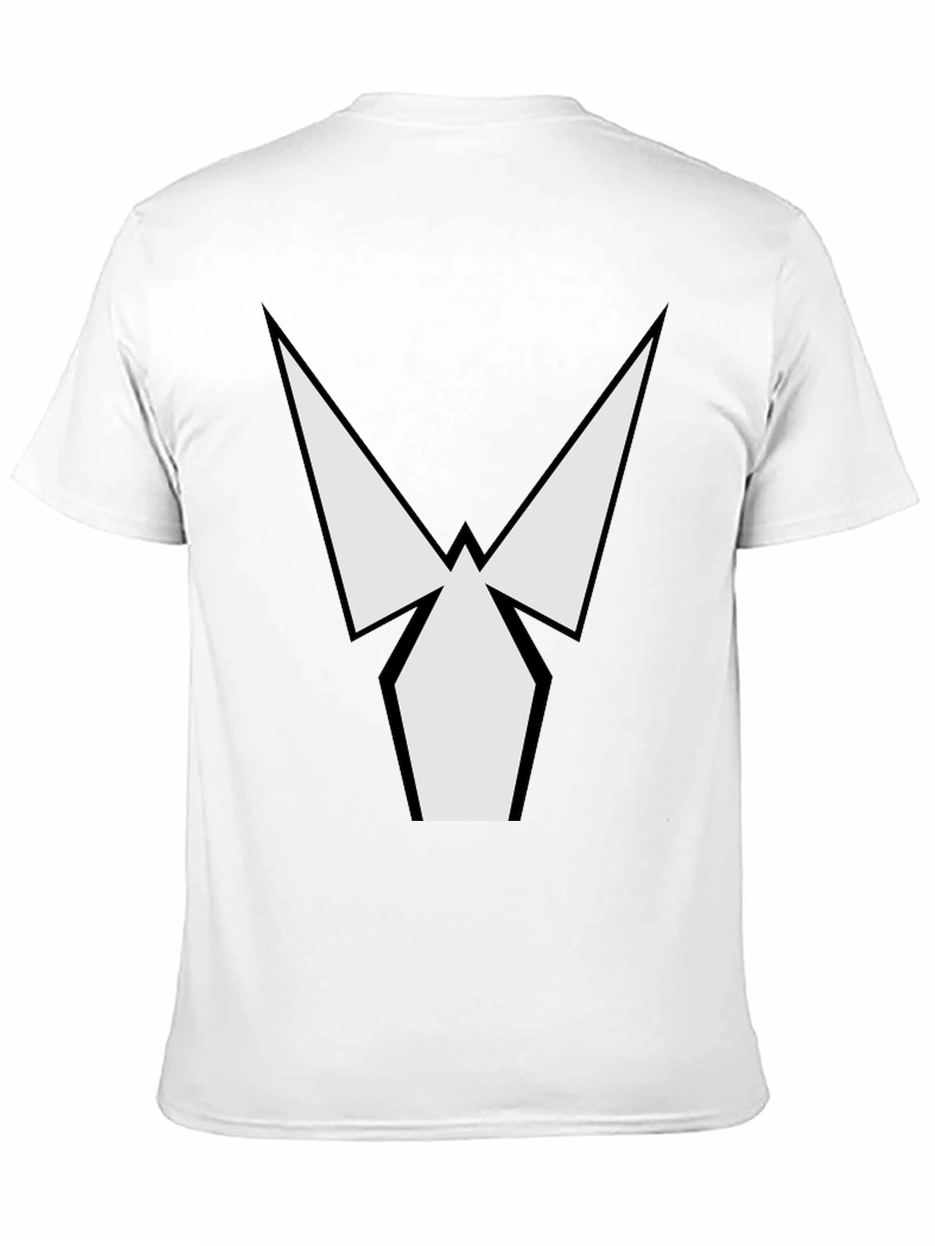 Geometric Graphic Black T-Shirt