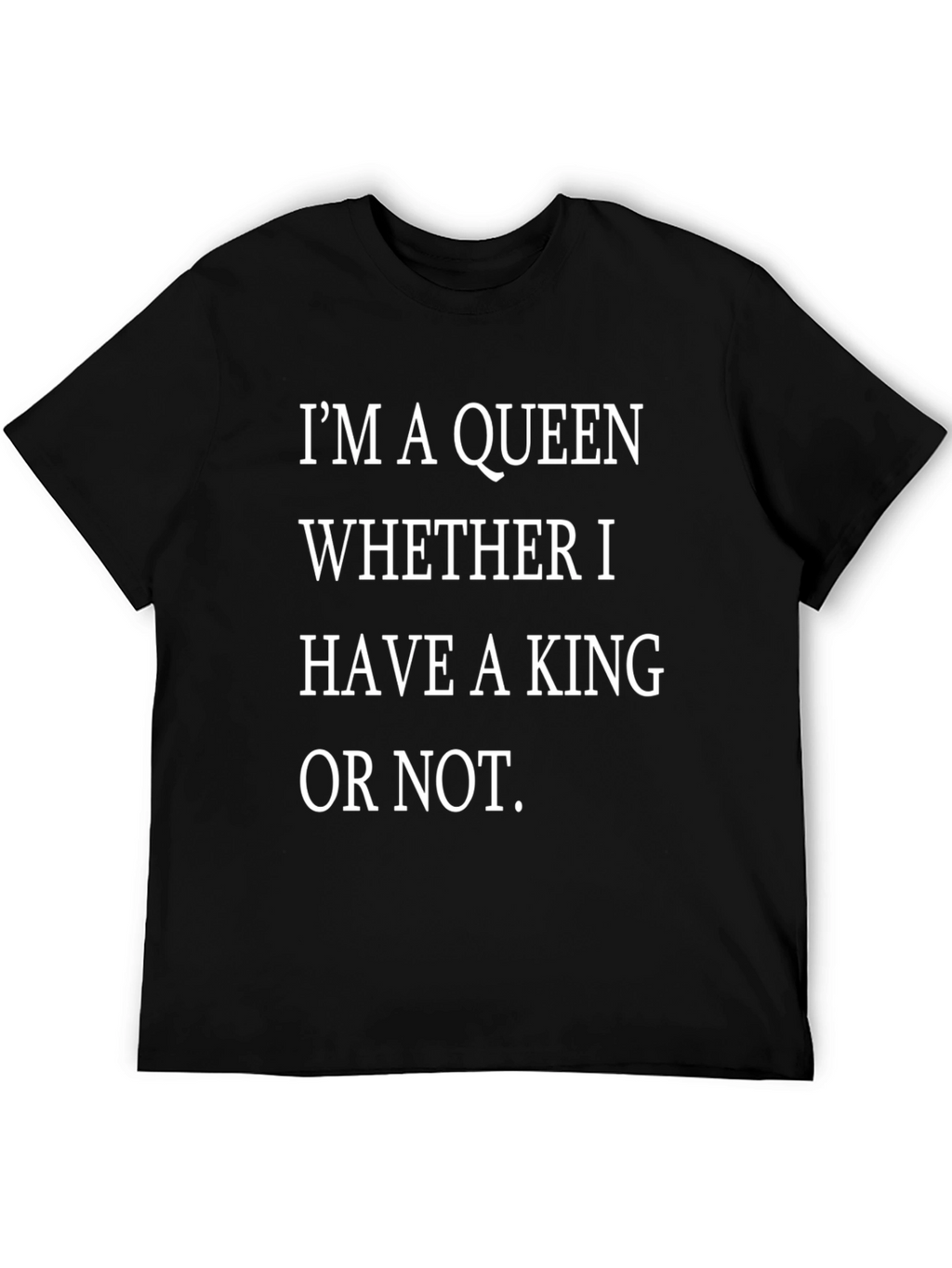 Queen Statement Tee - Empowering Womens Shirt