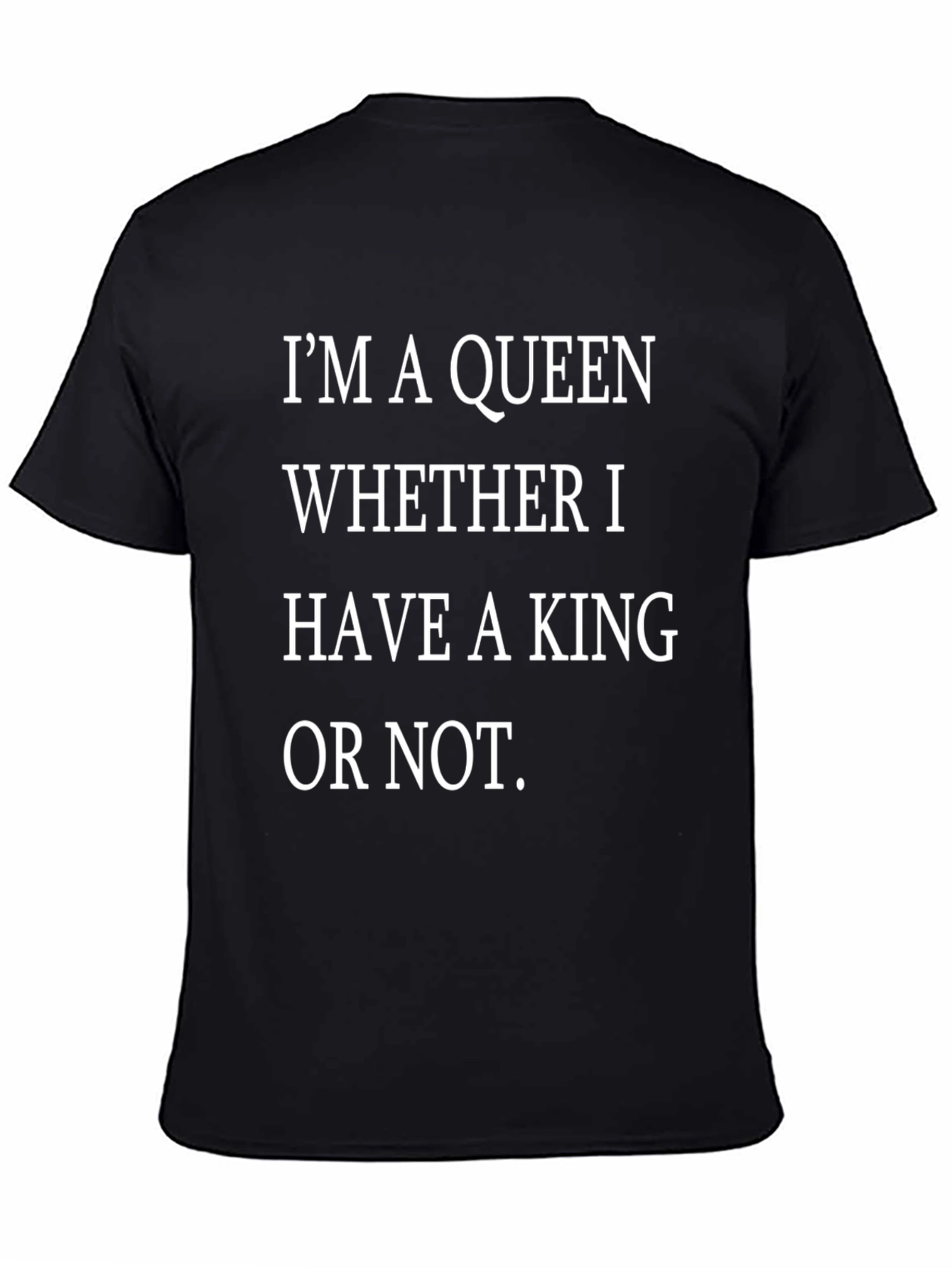 Queen Statement Tee - Empowering Womens Shirt