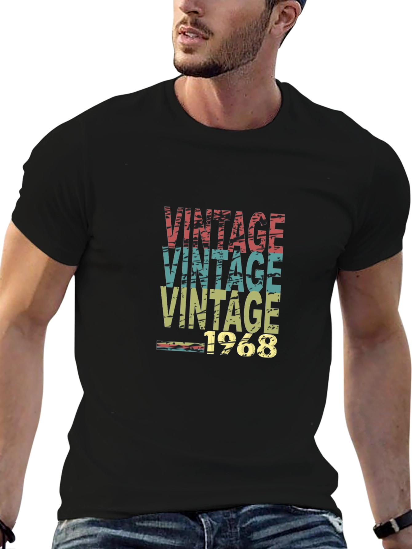 Vintage 1968 T-Shirt - Retro Style