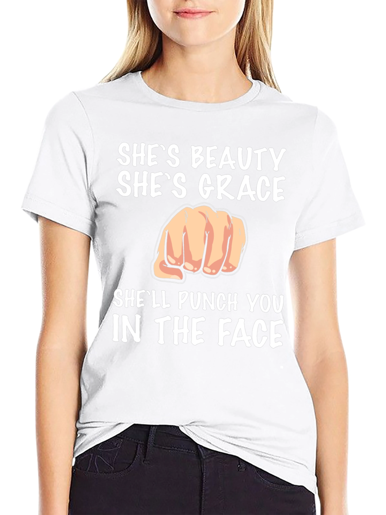 Shes Beauty Shes Grace Graphic Tee