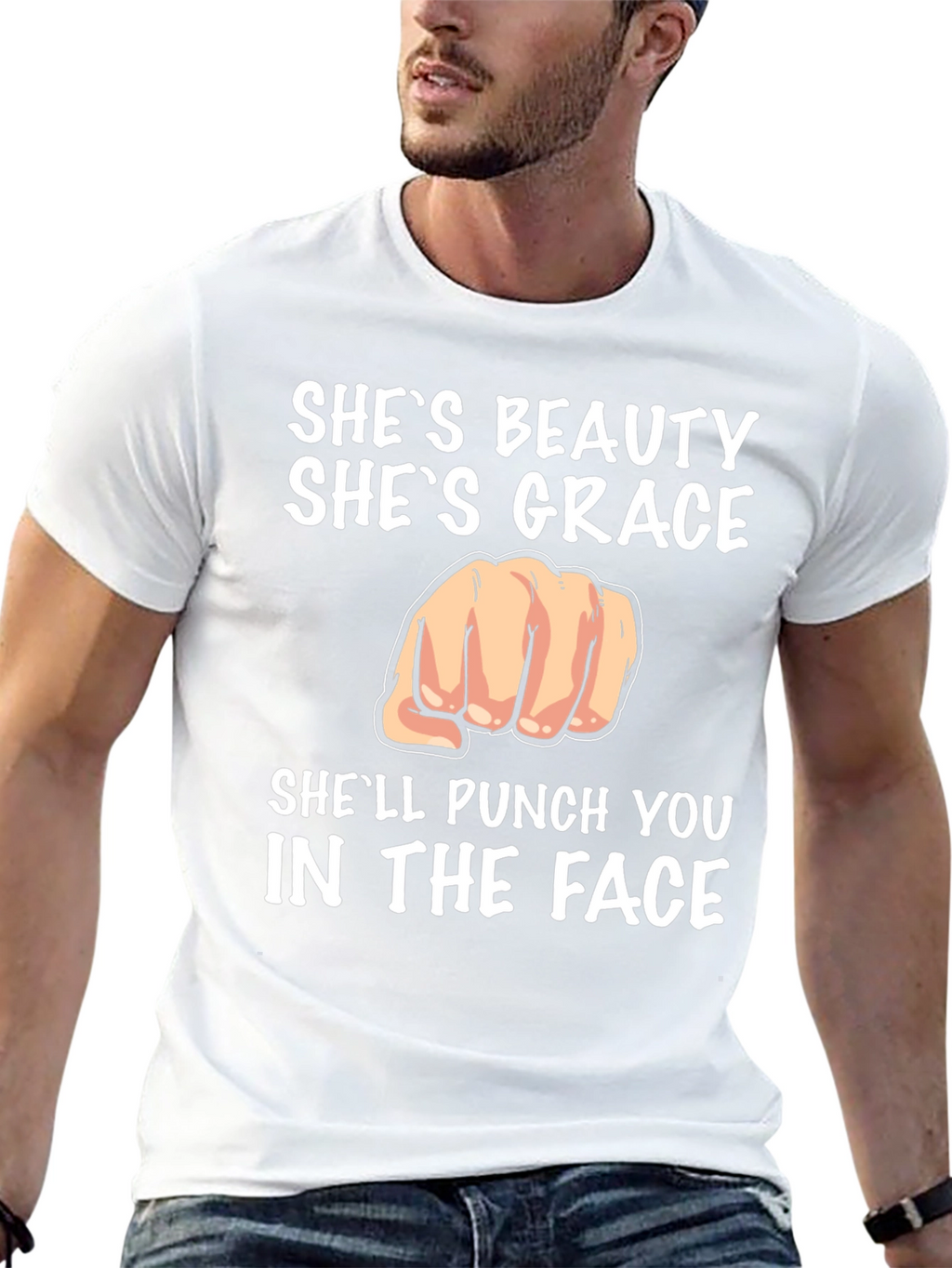 Shes Beauty Shes Grace Graphic Tee