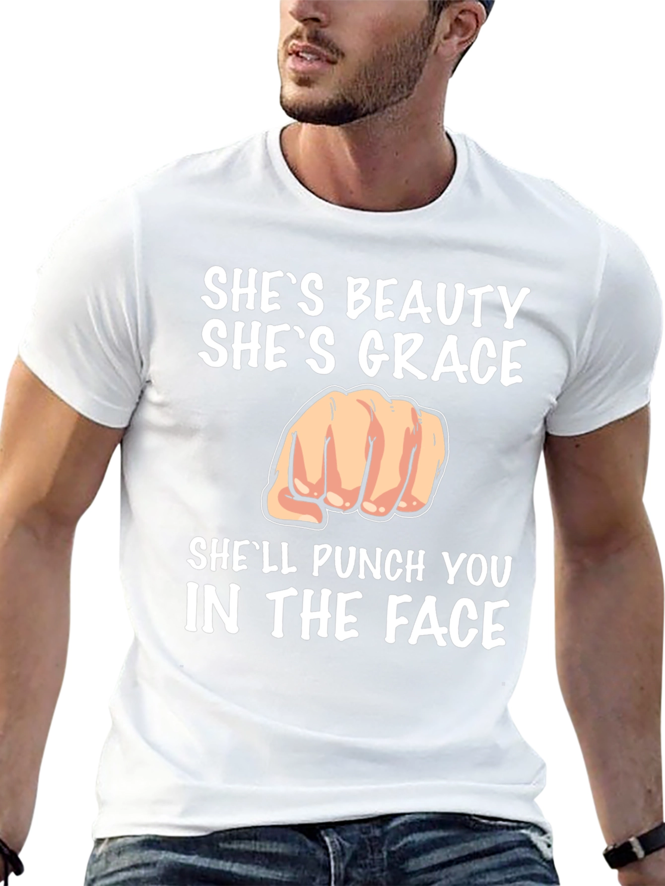 Shes Beauty Shes Grace Graphic Tee