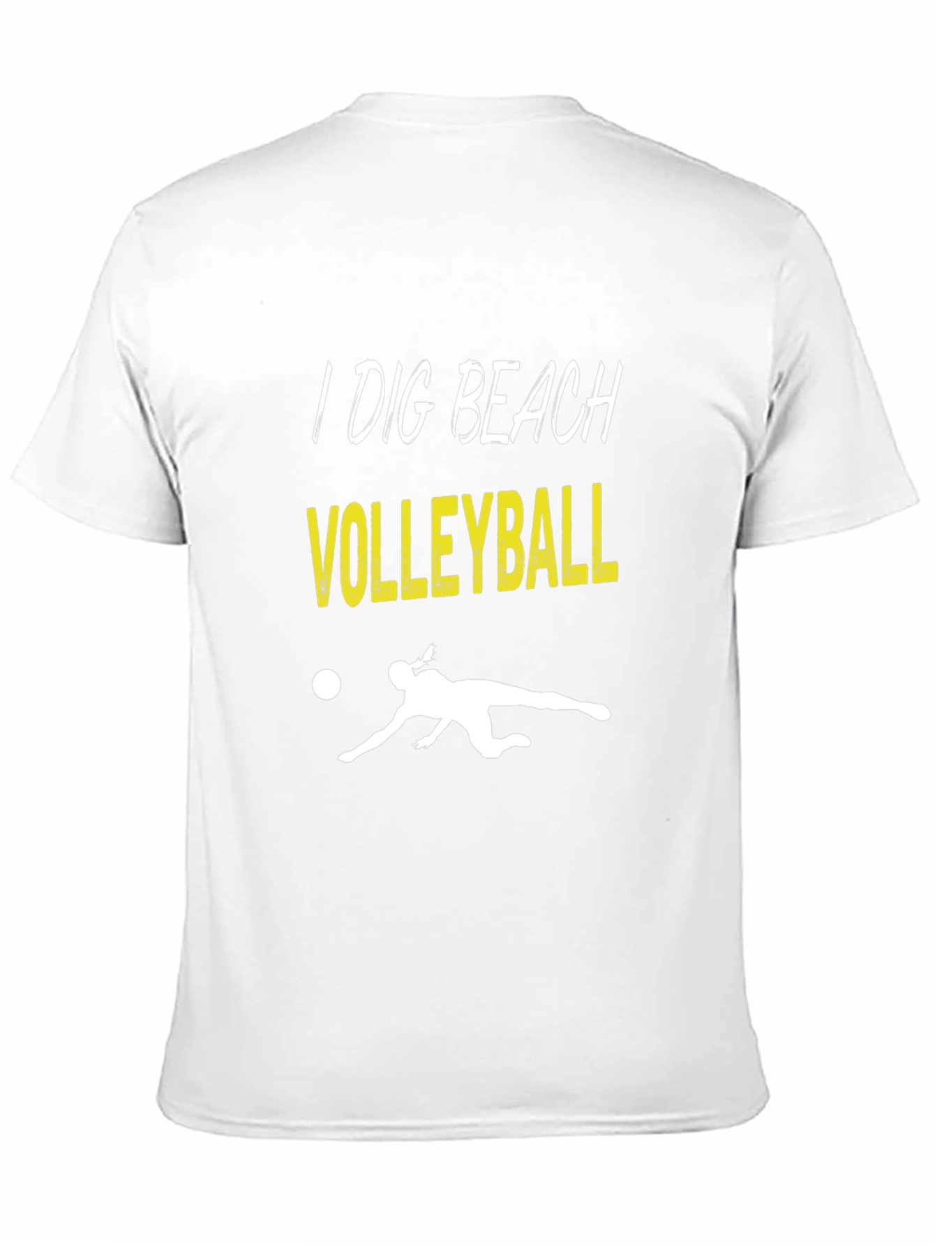 I Dig Beach Volleyball Graphic T-Shirt