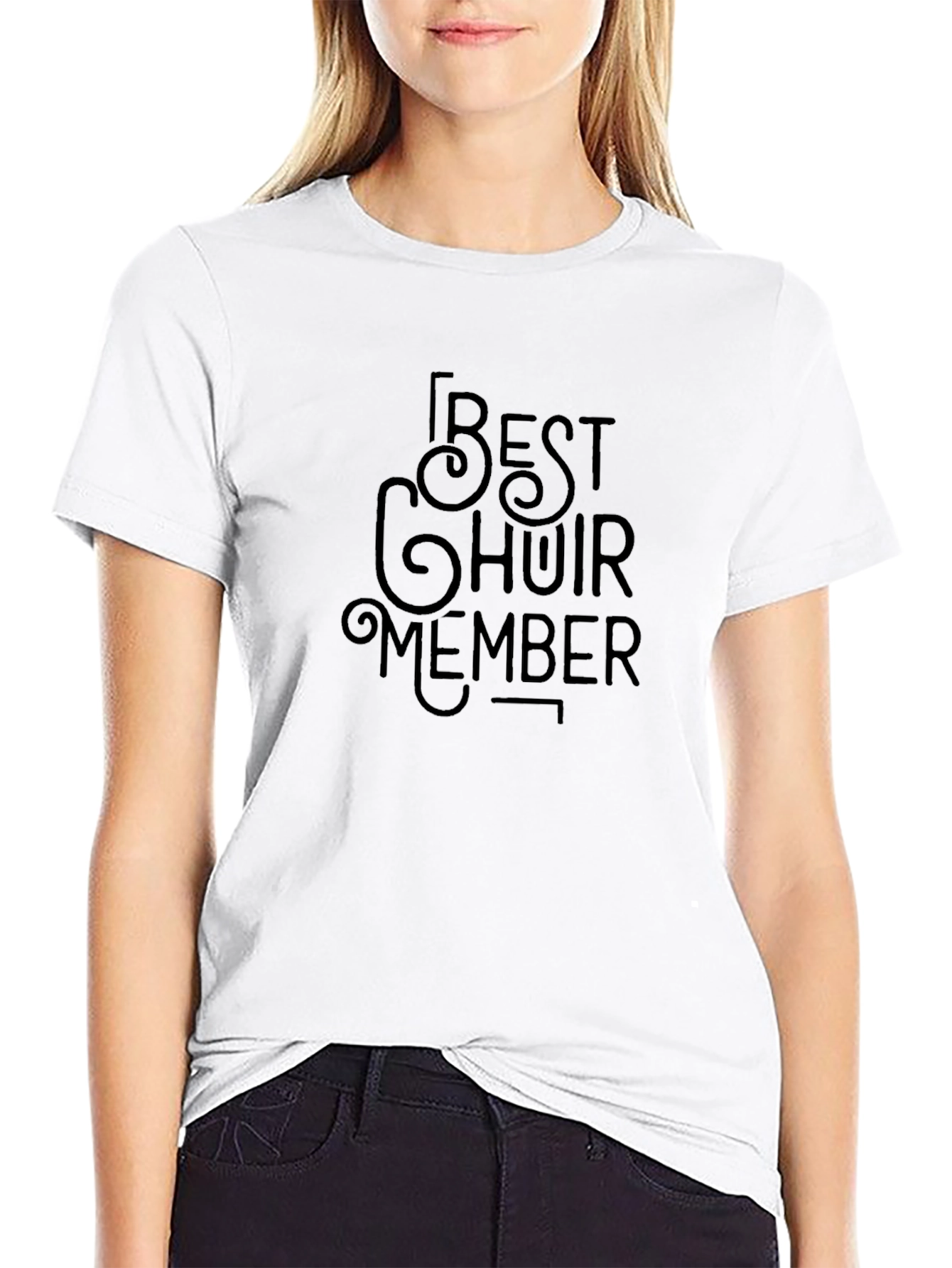 Best Choir Member T-Shirt -  Soft Cotton Tee
