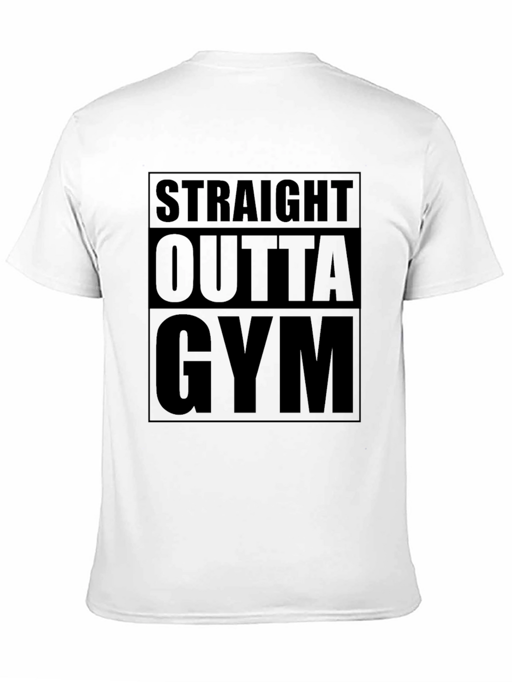 Straight Outta Gym - Mens Graphic Tee
