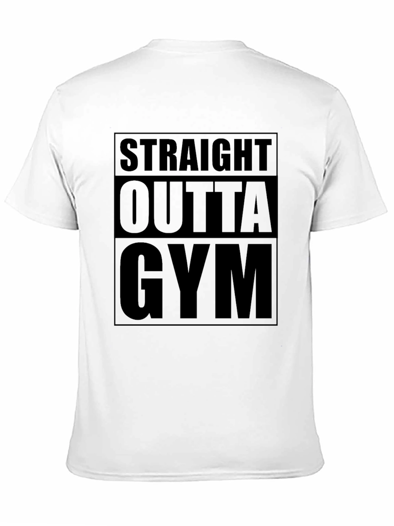Straight Outta Gym - Mens Graphic Tee