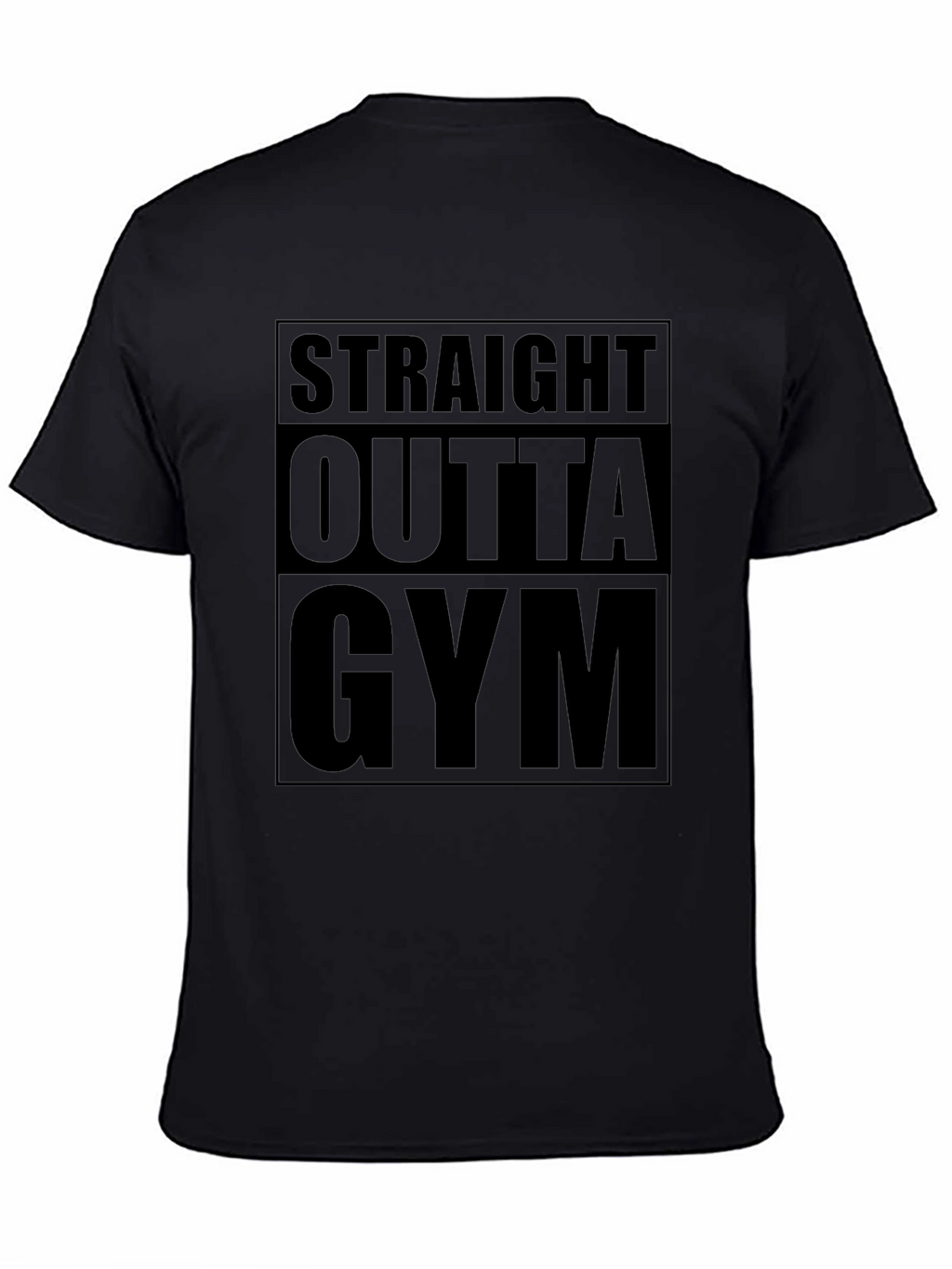 Straight Outta Gym - Mens Graphic Tee