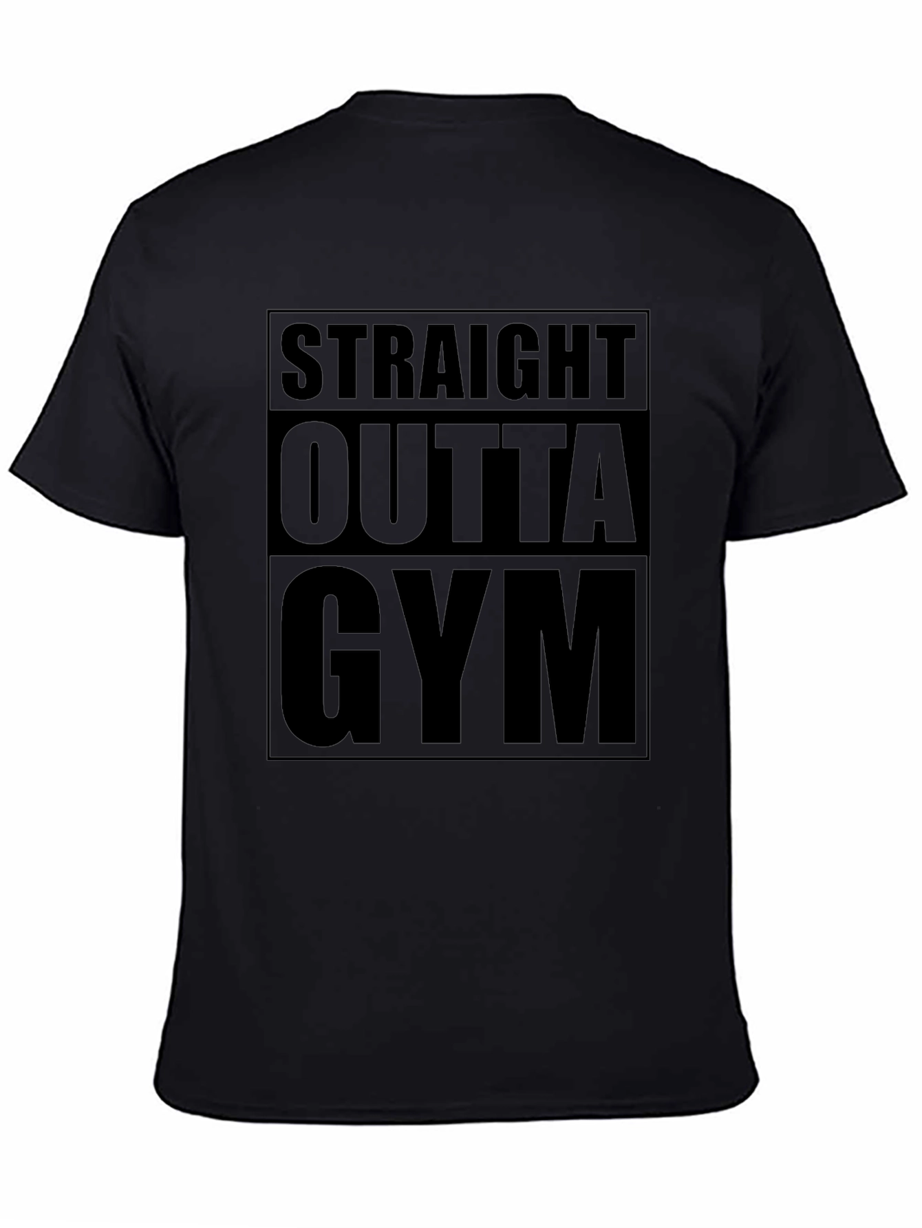 Straight Outta Gym - Mens Graphic Tee