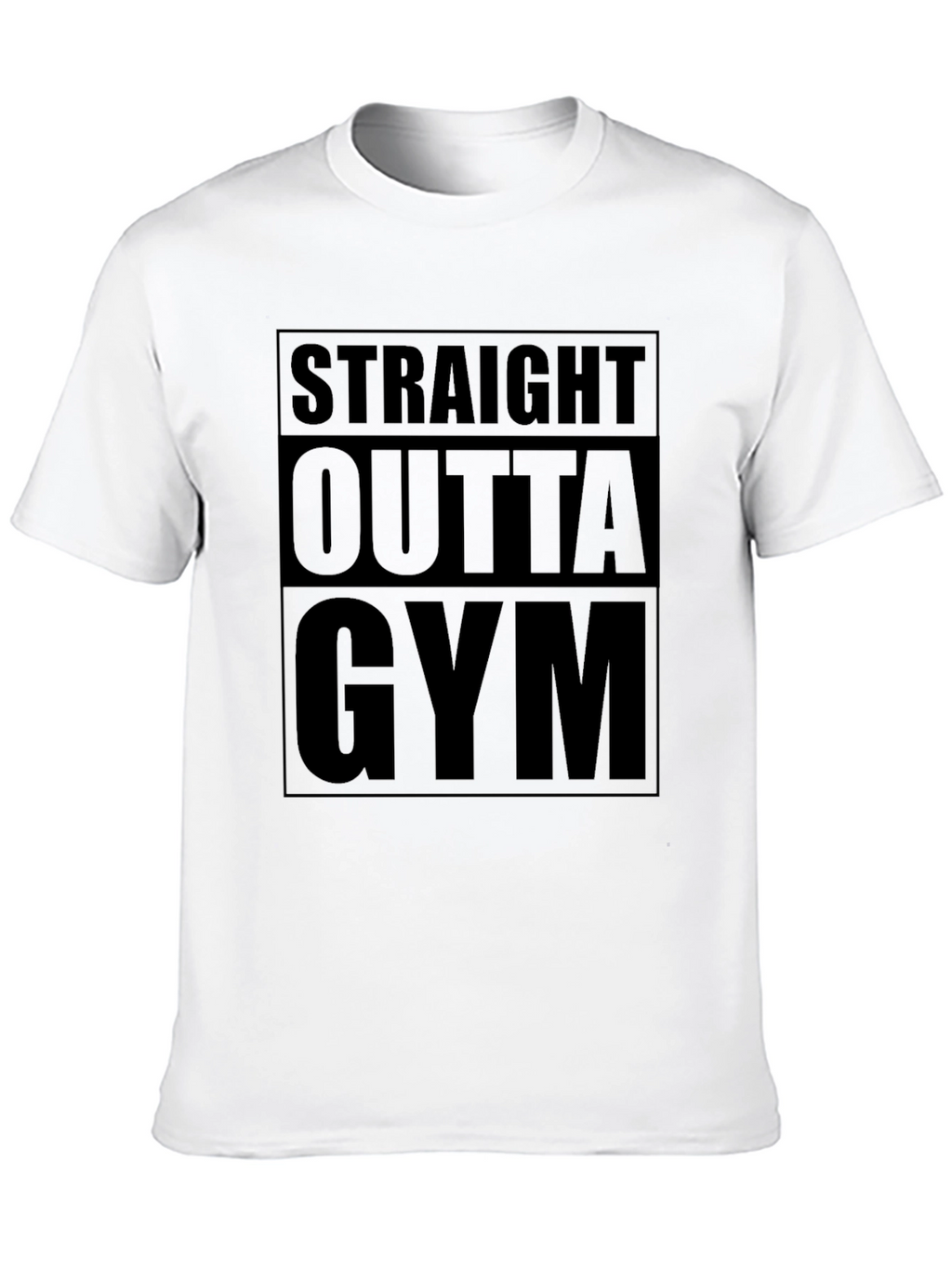 Straight Outta Gym - Mens Graphic Tee