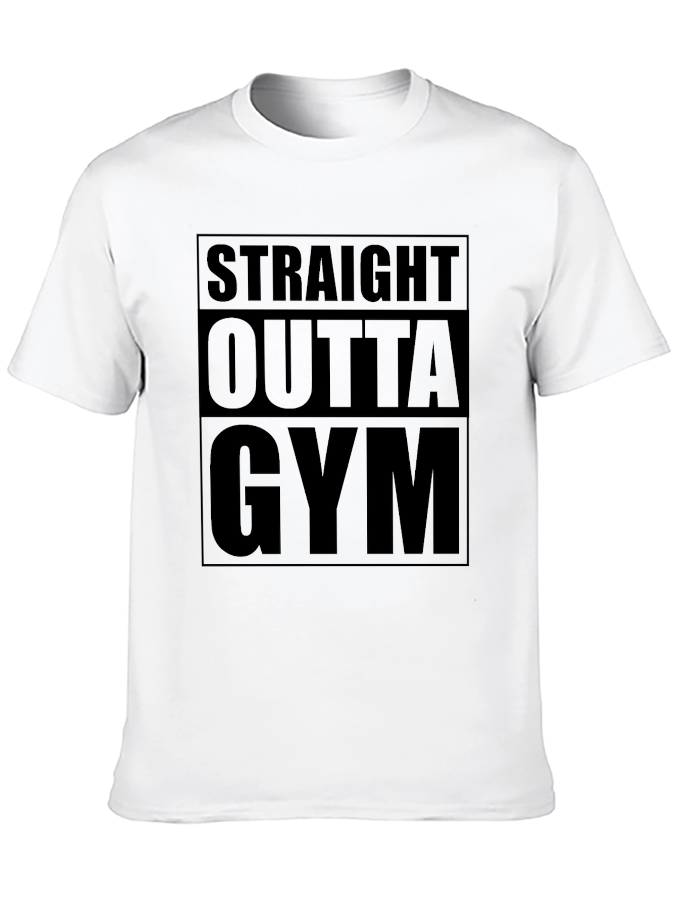 Straight Outta Gym - Mens Graphic Tee