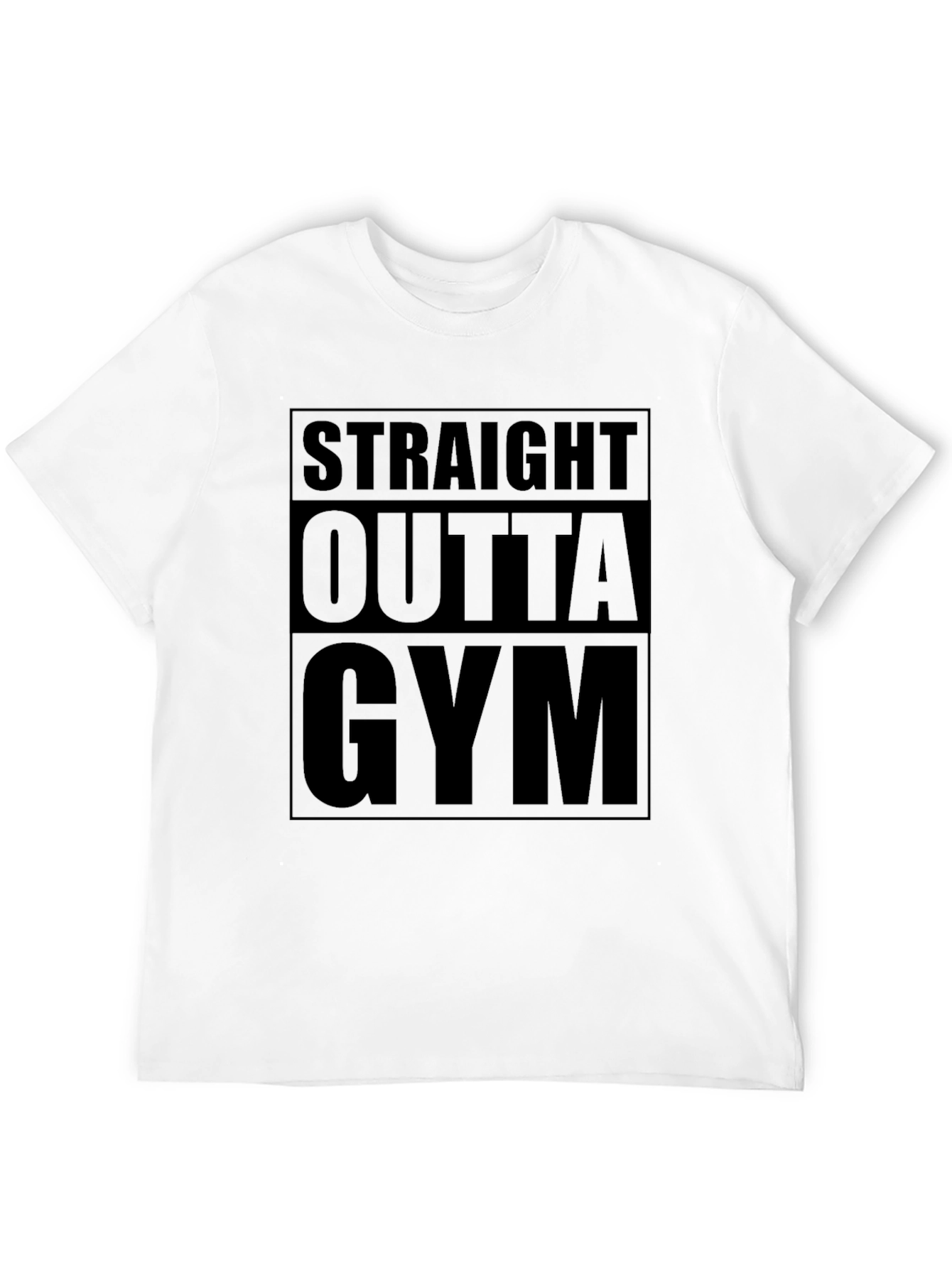 Straight Outta Gym - Mens Graphic Tee