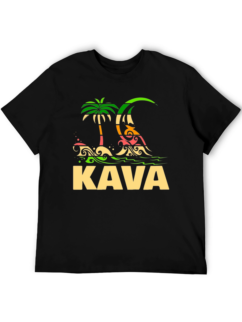 Tropical Kava T-Shirt - Island Vibes