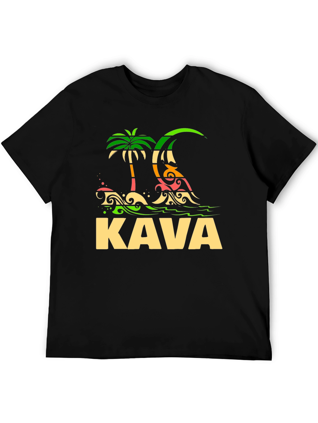 Tropical Kava T-Shirt - Island Vibes