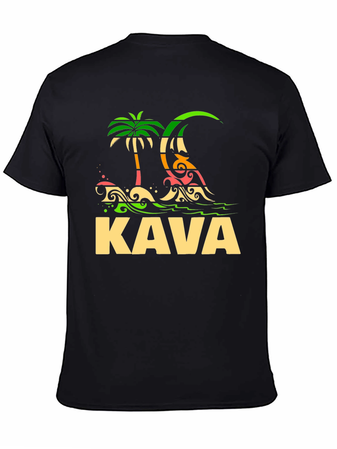 Tropical Kava T-Shirt - Island Vibes