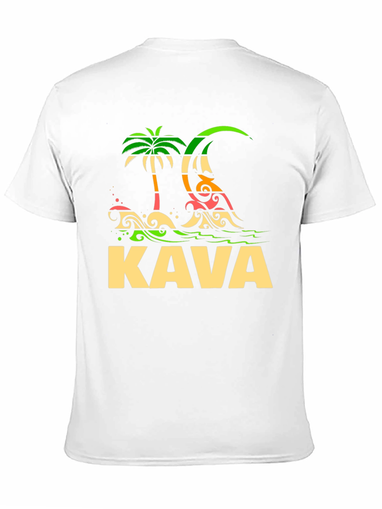 Tropical Kava T-Shirt - Island Vibes