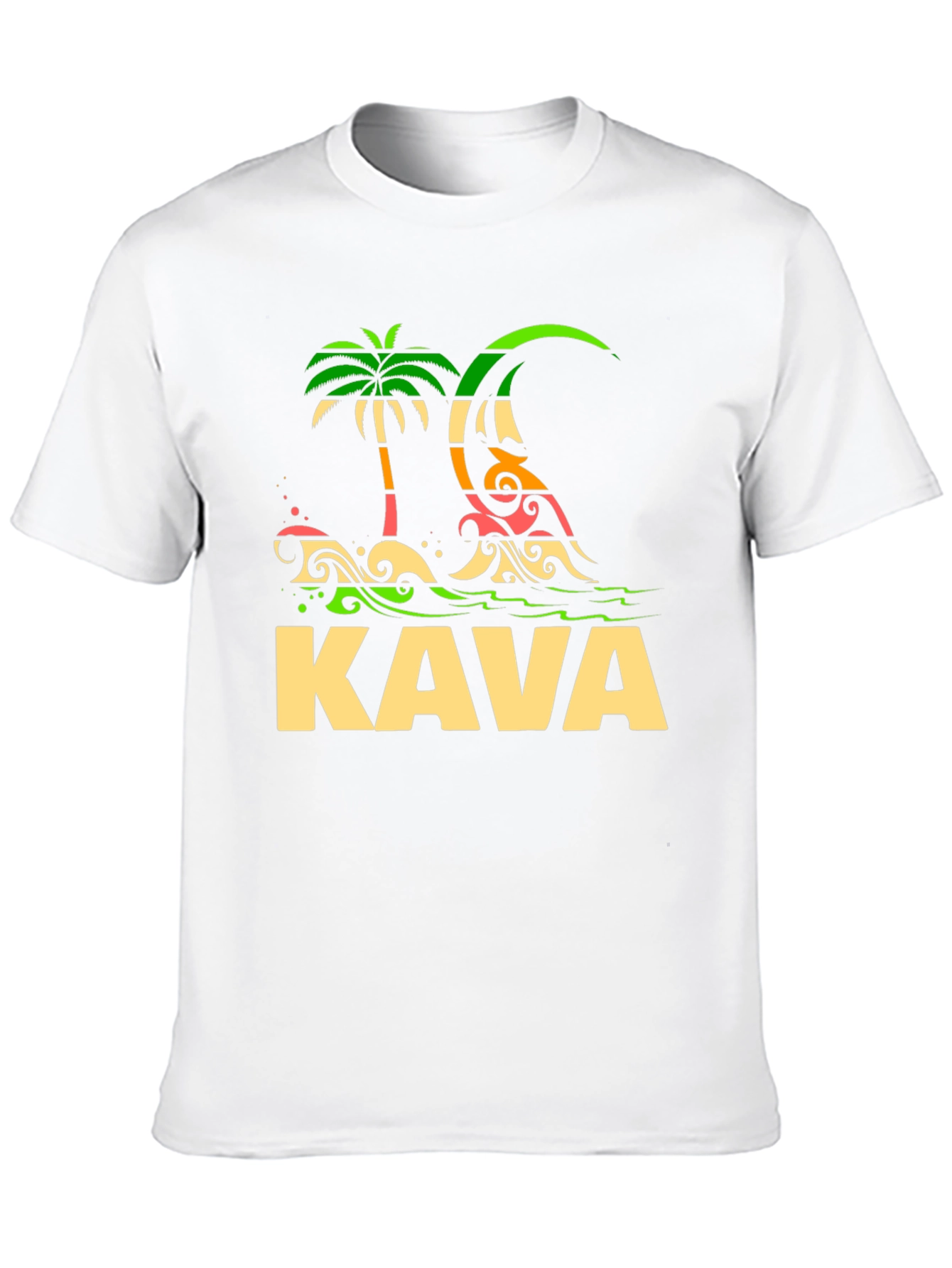 Tropical Kava T-Shirt - Island Vibes