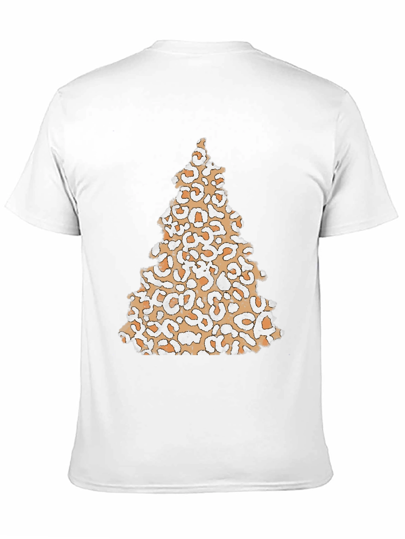 Leopard Print Christmas Tree T-Shirt