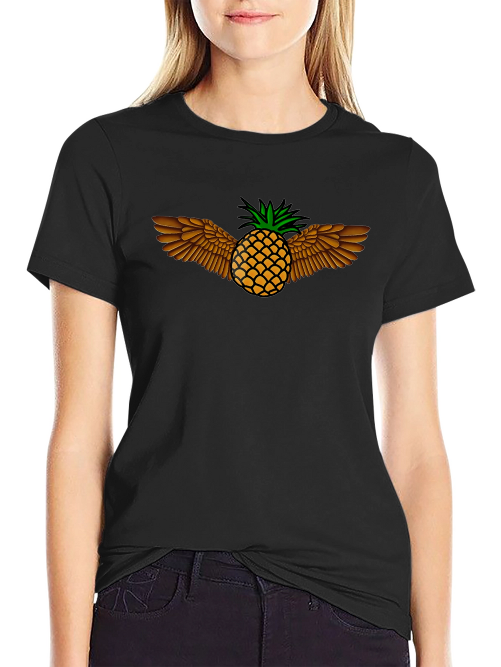 Winged Pineapple Graphic Tee