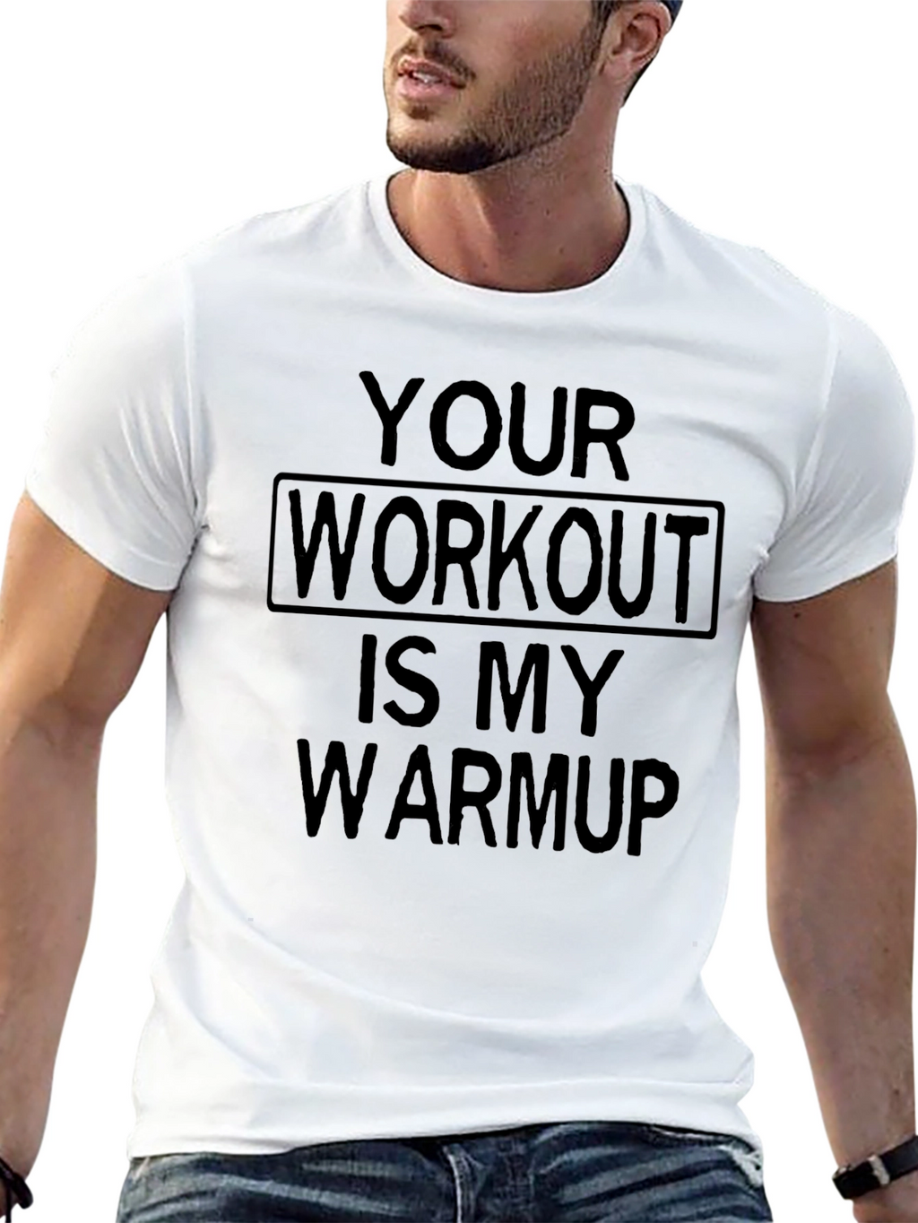 Workout Warmup T-Shirt - Gym Motivation Apparel