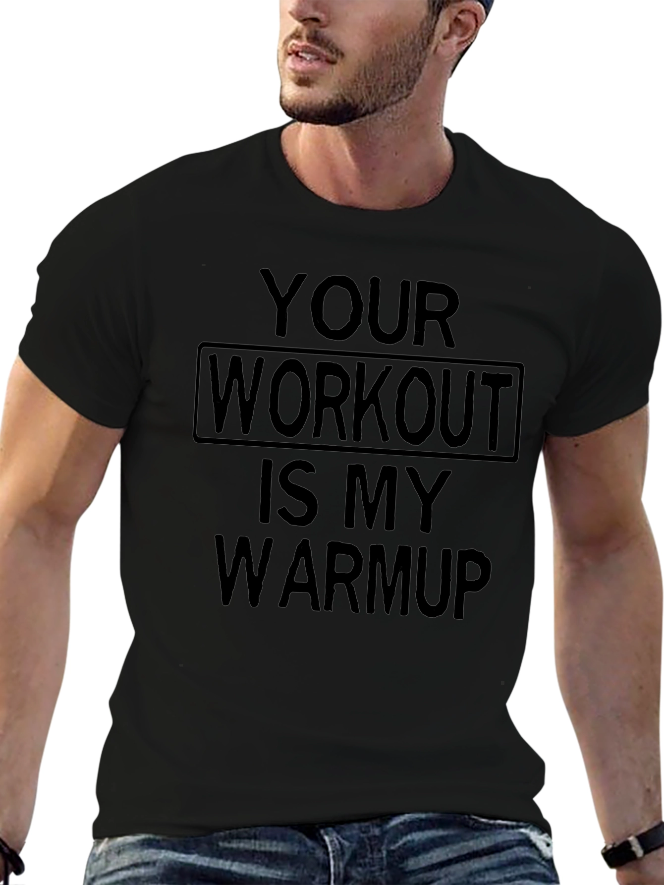 Workout Warmup T-Shirt - Gym Motivation Apparel