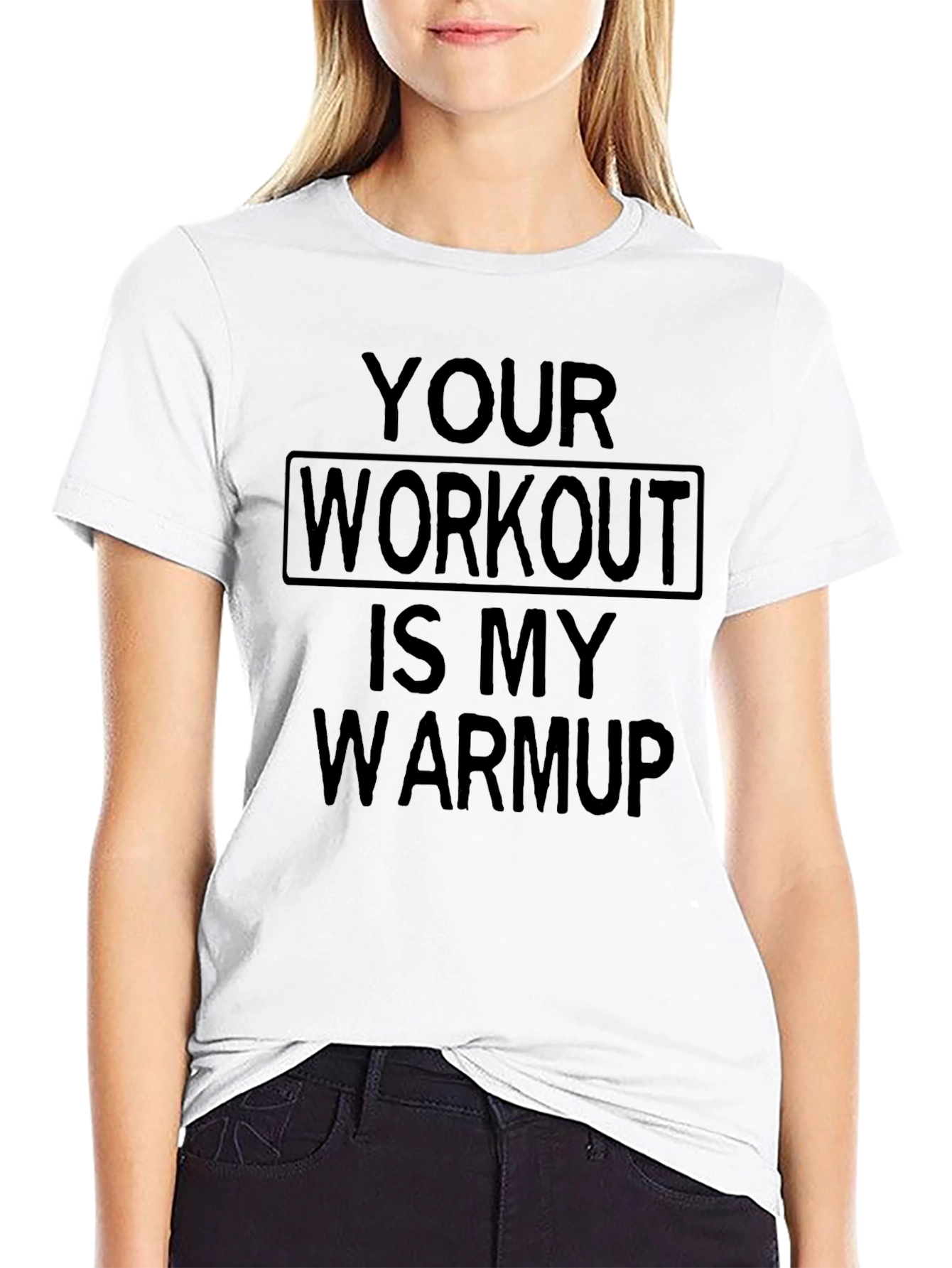 Workout Warmup T-Shirt - Gym Motivation Apparel