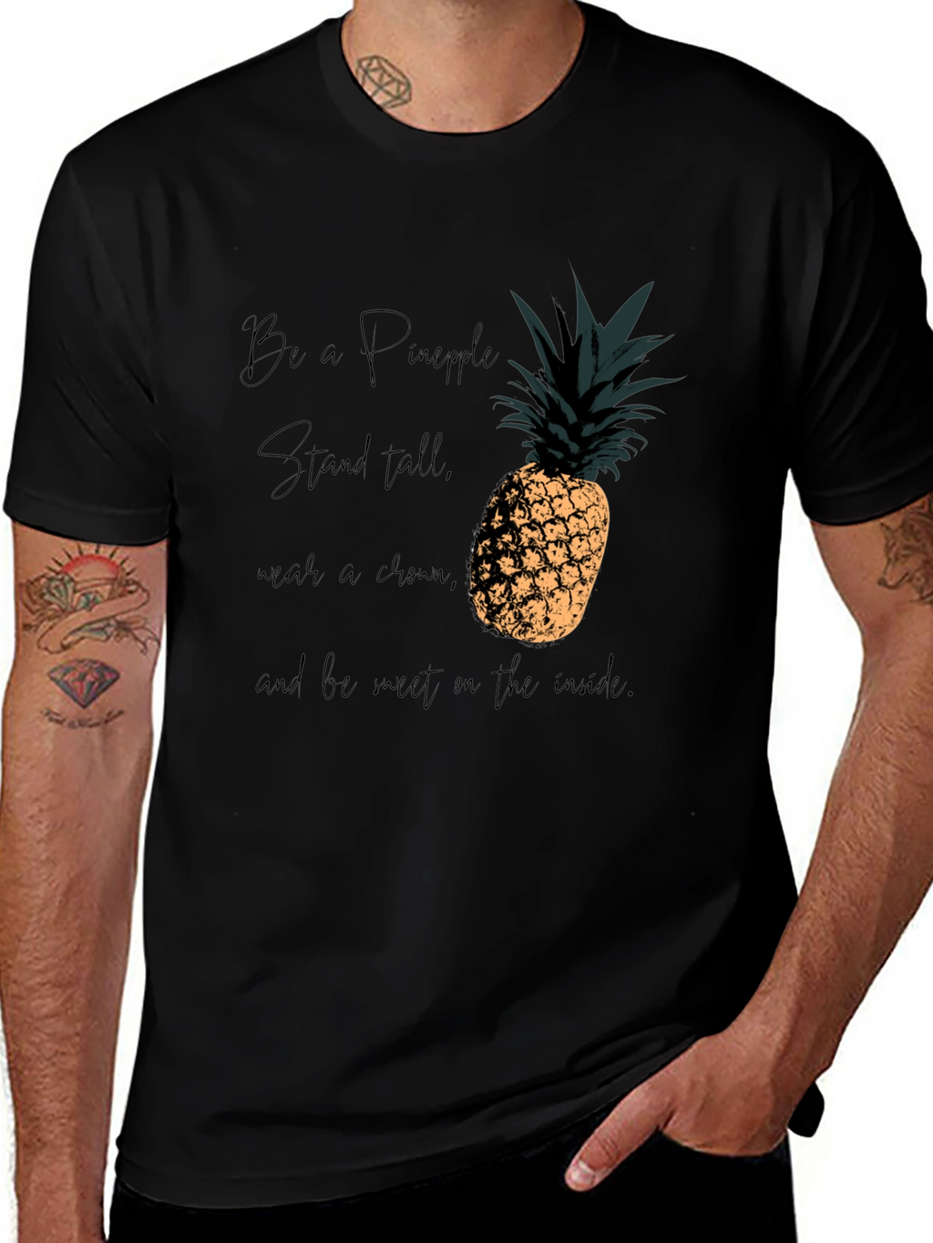 Be a Pineapple Graphic T-Shirt